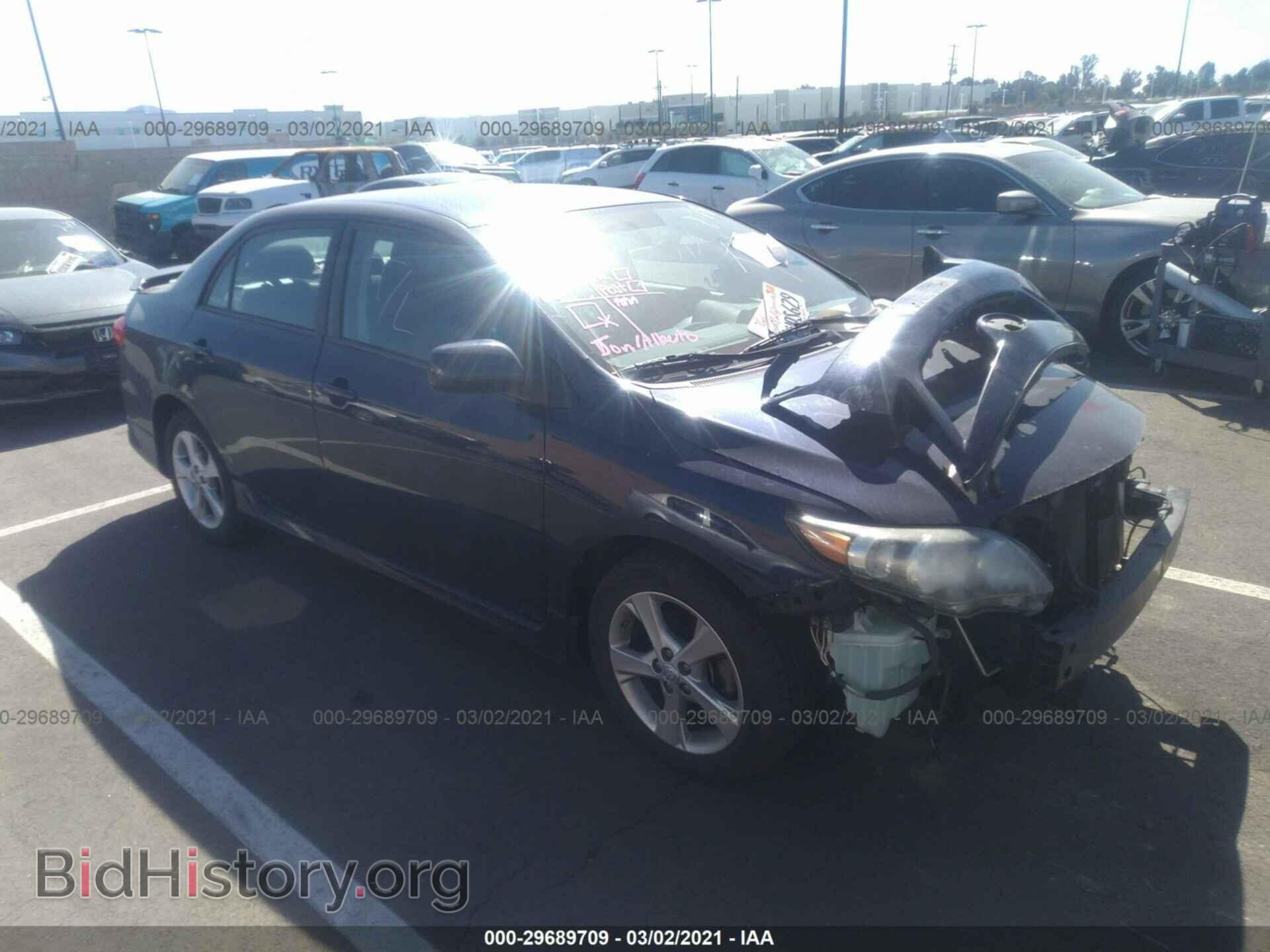 Photo 2T1BU4EE3BC577395 - TOYOTA COROLLA 2011