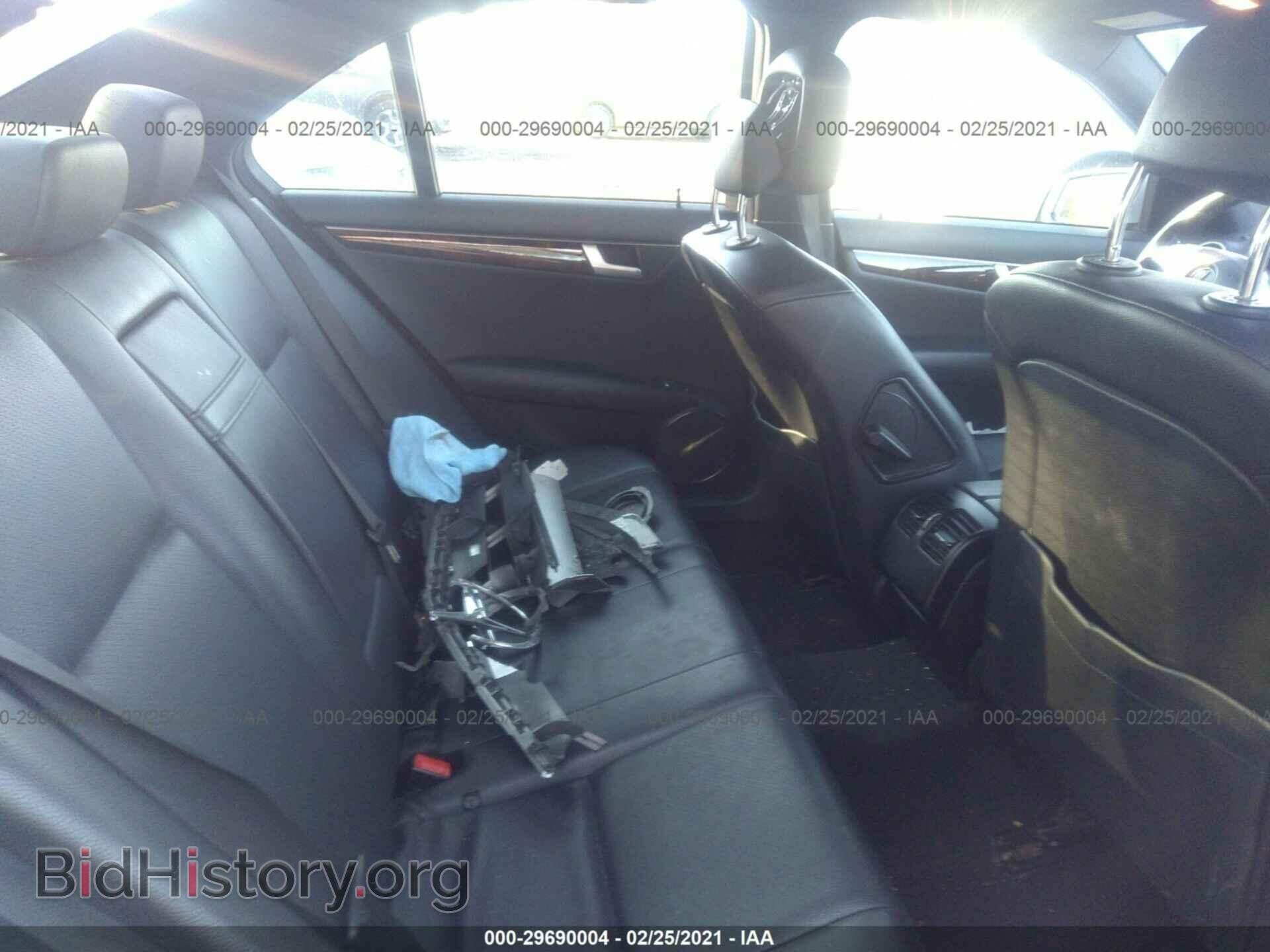 2012 MERCEDES-BENZ C-CLASS - VIN: WDDGF8BB3CA640654 - Фото 8