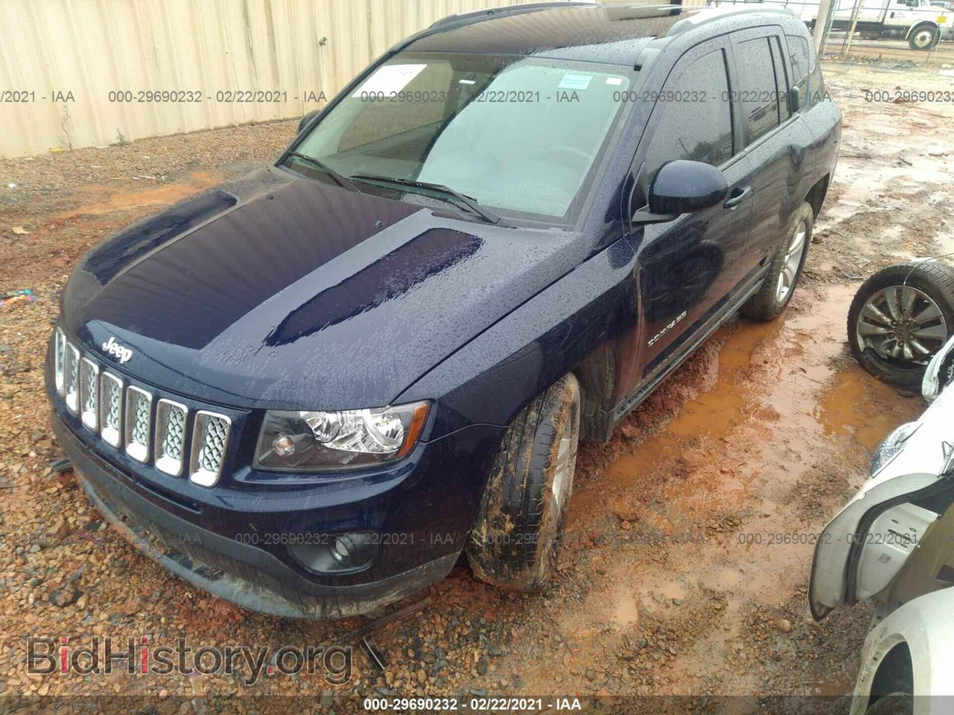 2014 JEEP COMPASS - VIN: 1C4NJDEB3ED771900 - Фото 2