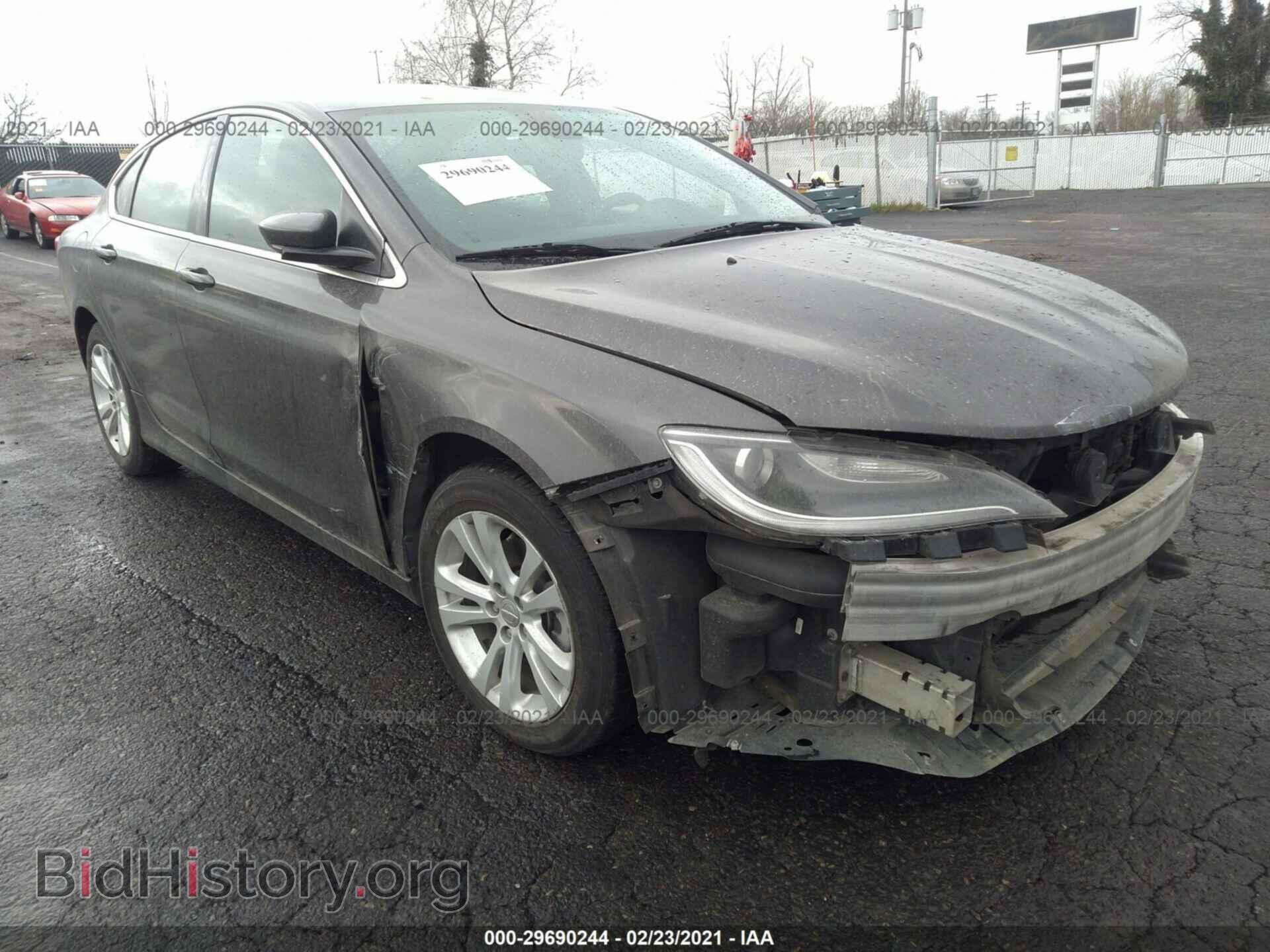 Фотография 1C3CCCAB3FN577126 - CHRYSLER 200 2015