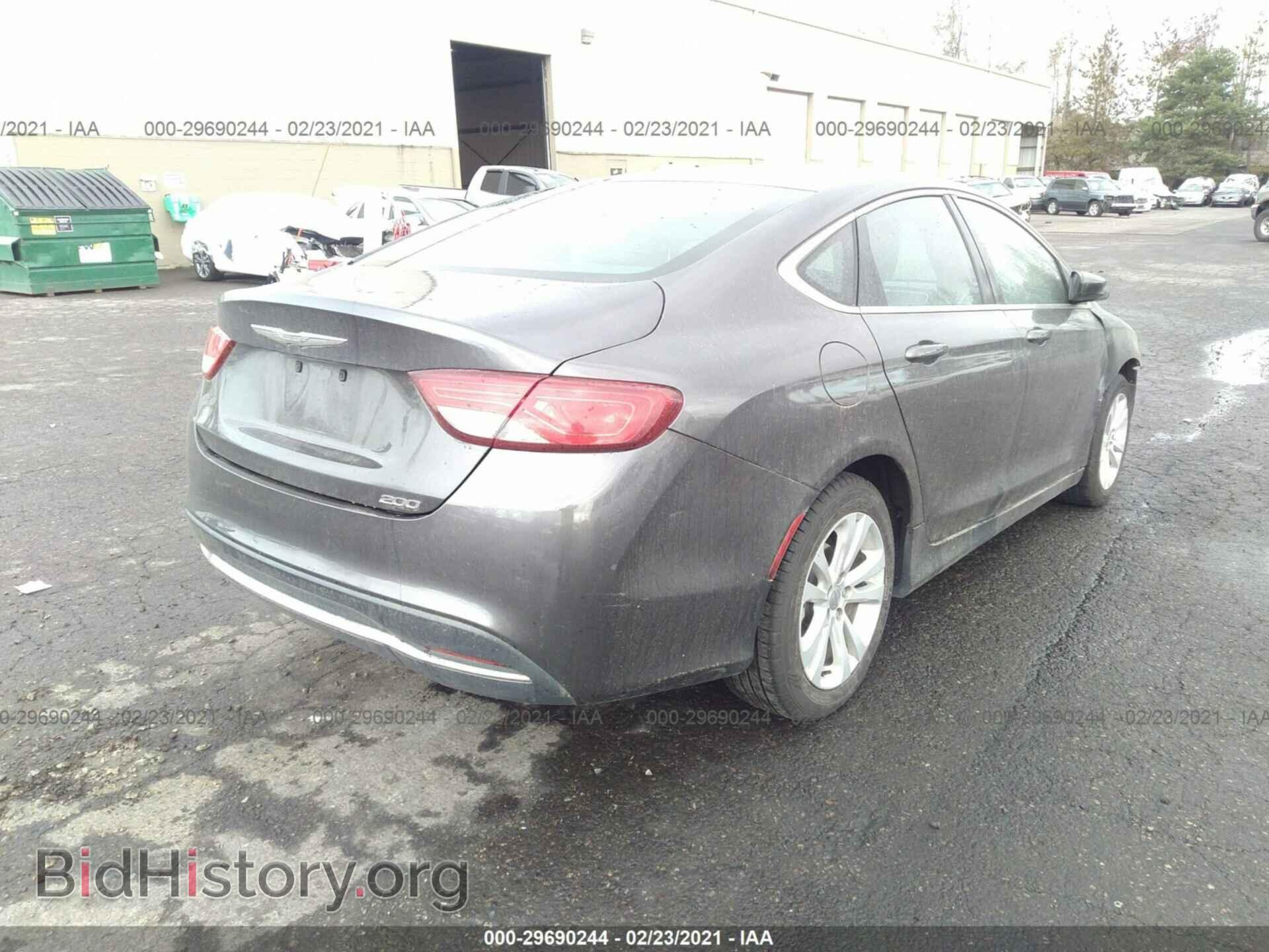2015 CHRYSLER 200 - VIN: 1C3CCCAB3FN577126 - Photo 4