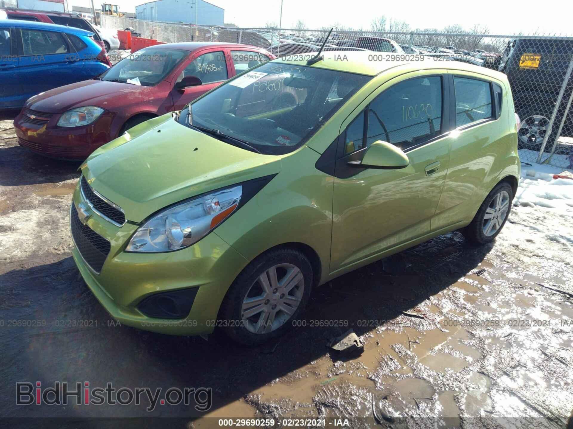 2014 CHEVROLET SPARK - VIN: KL8CD6S9XEC415910 - Фото 2