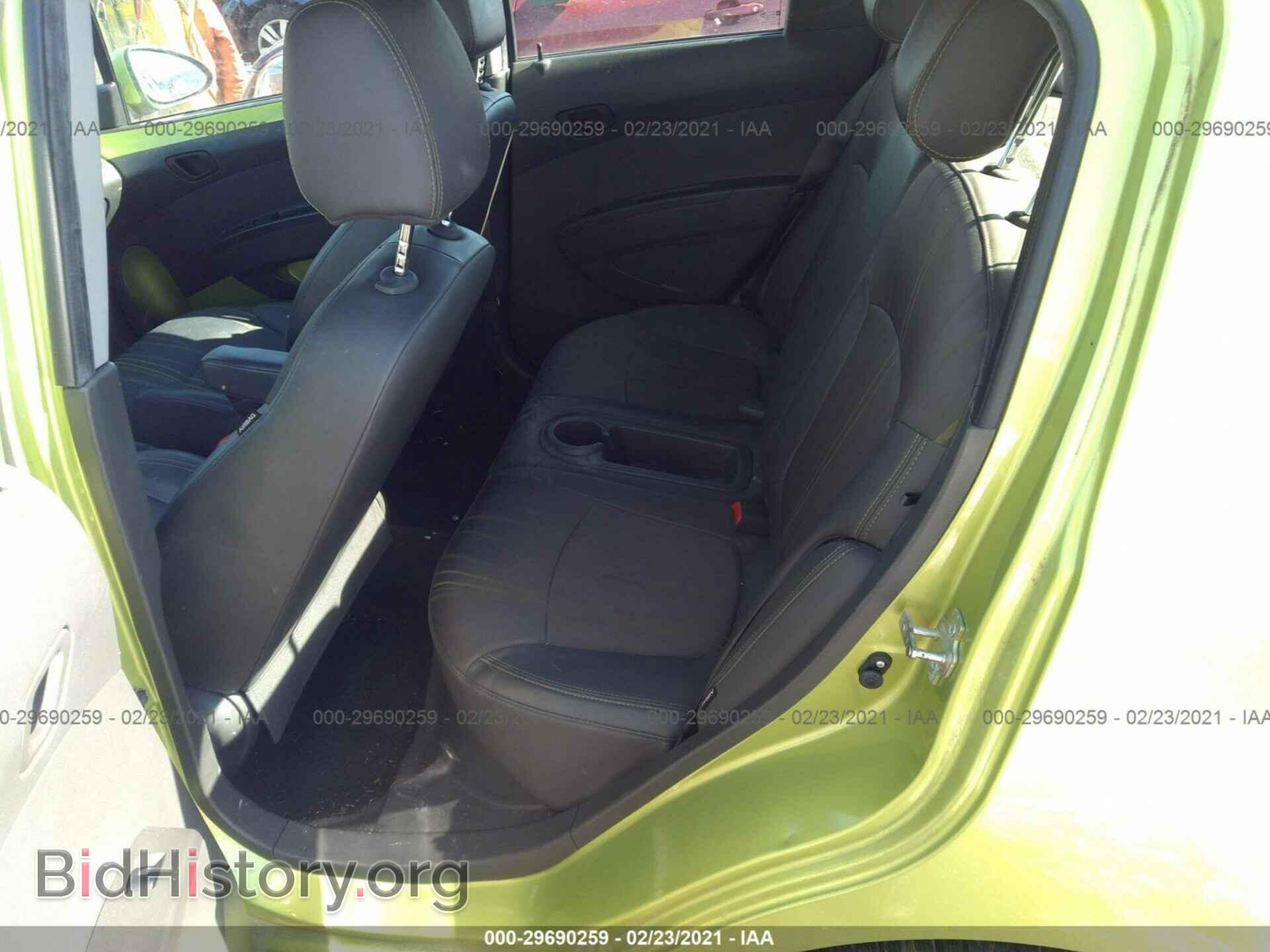 2014 CHEVROLET SPARK - VIN: KL8CD6S9XEC415910 - Фото 8