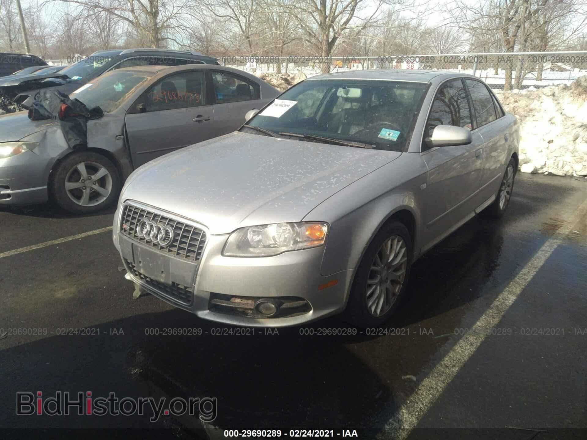 2008 AUDI A4 - VIN: WAUDF78E68A153607 - Фото 2