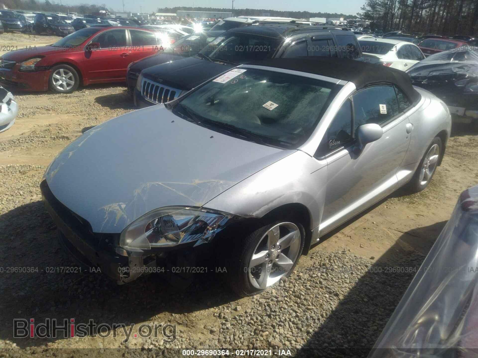 2008 MITSUBISHI ECLIPSE - VIN: 4A3AL25F28E017754 - Фото 2