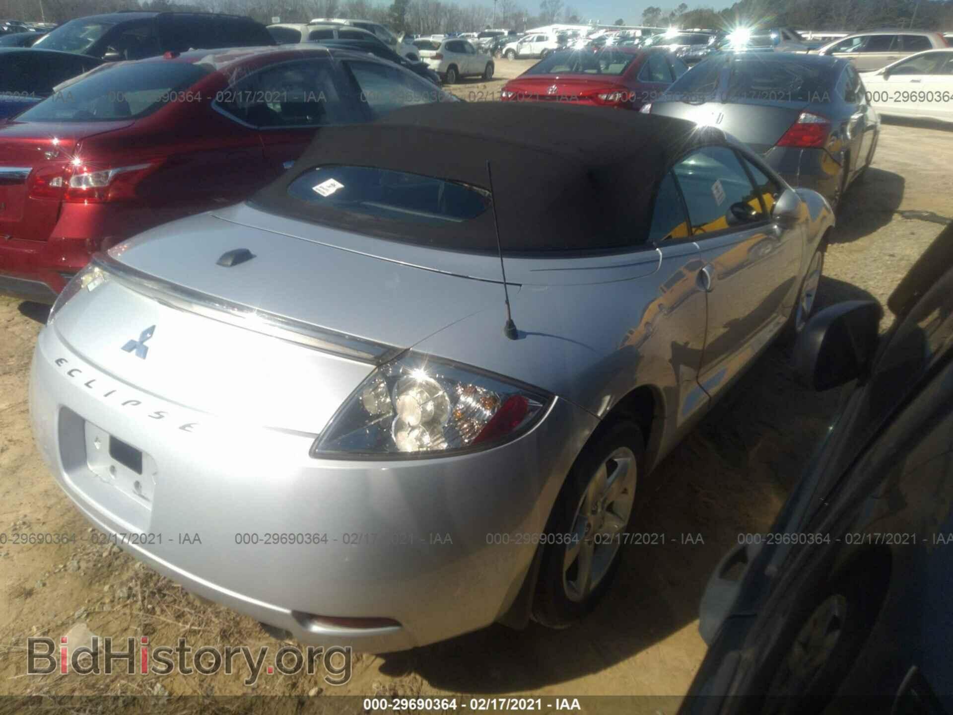 2008 MITSUBISHI ECLIPSE - VIN: 4A3AL25F28E017754 - Фото 4