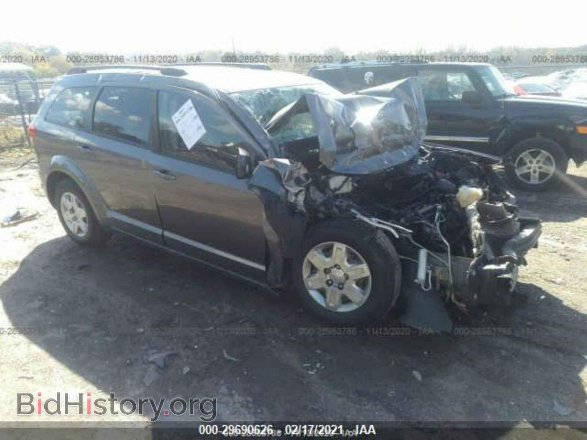 Photo 3C4PDCAB5CT206863 - DODGE JOURNEY 2012