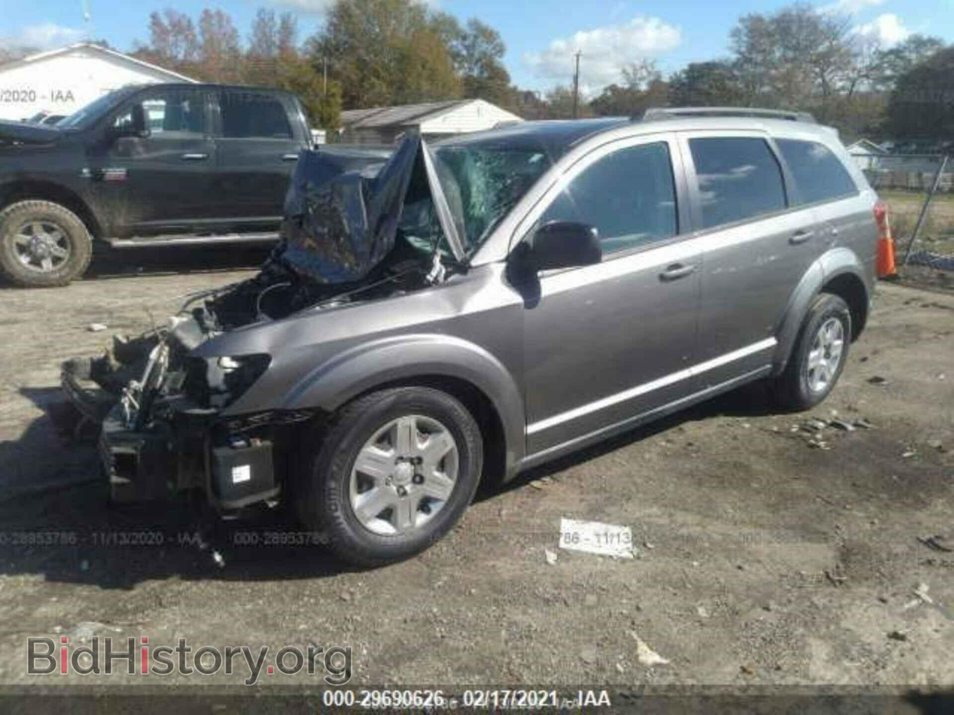 2012 DODGE JOURNEY - VIN: 3C4PDCAB5CT206863 - Photo 2