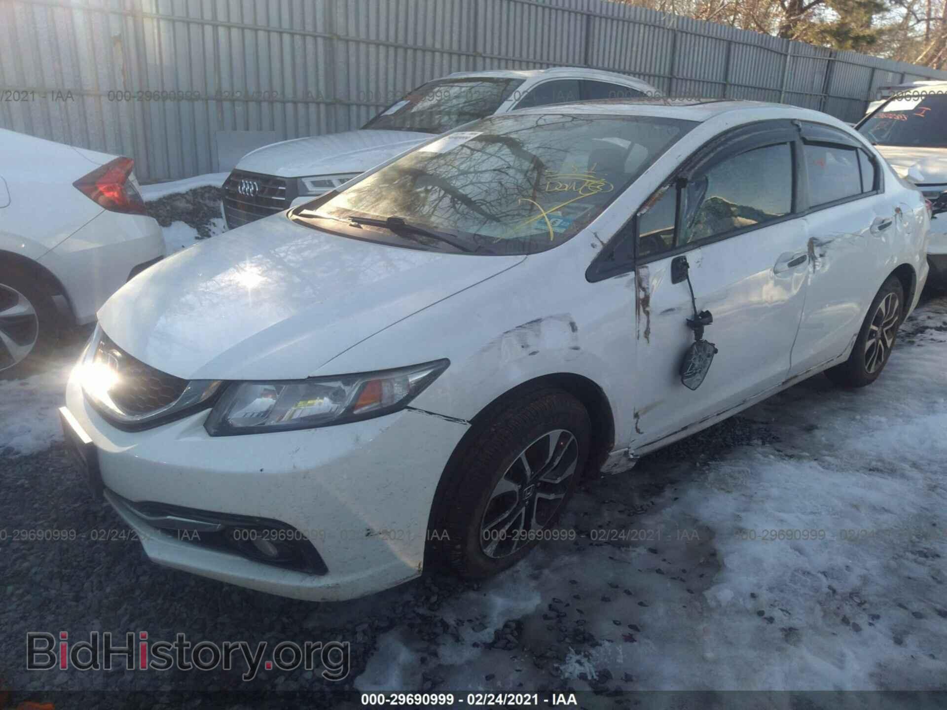 2013 HONDA CIVIC SDN - VIN: 19XFB2F9XDE220166 - Фото 2
