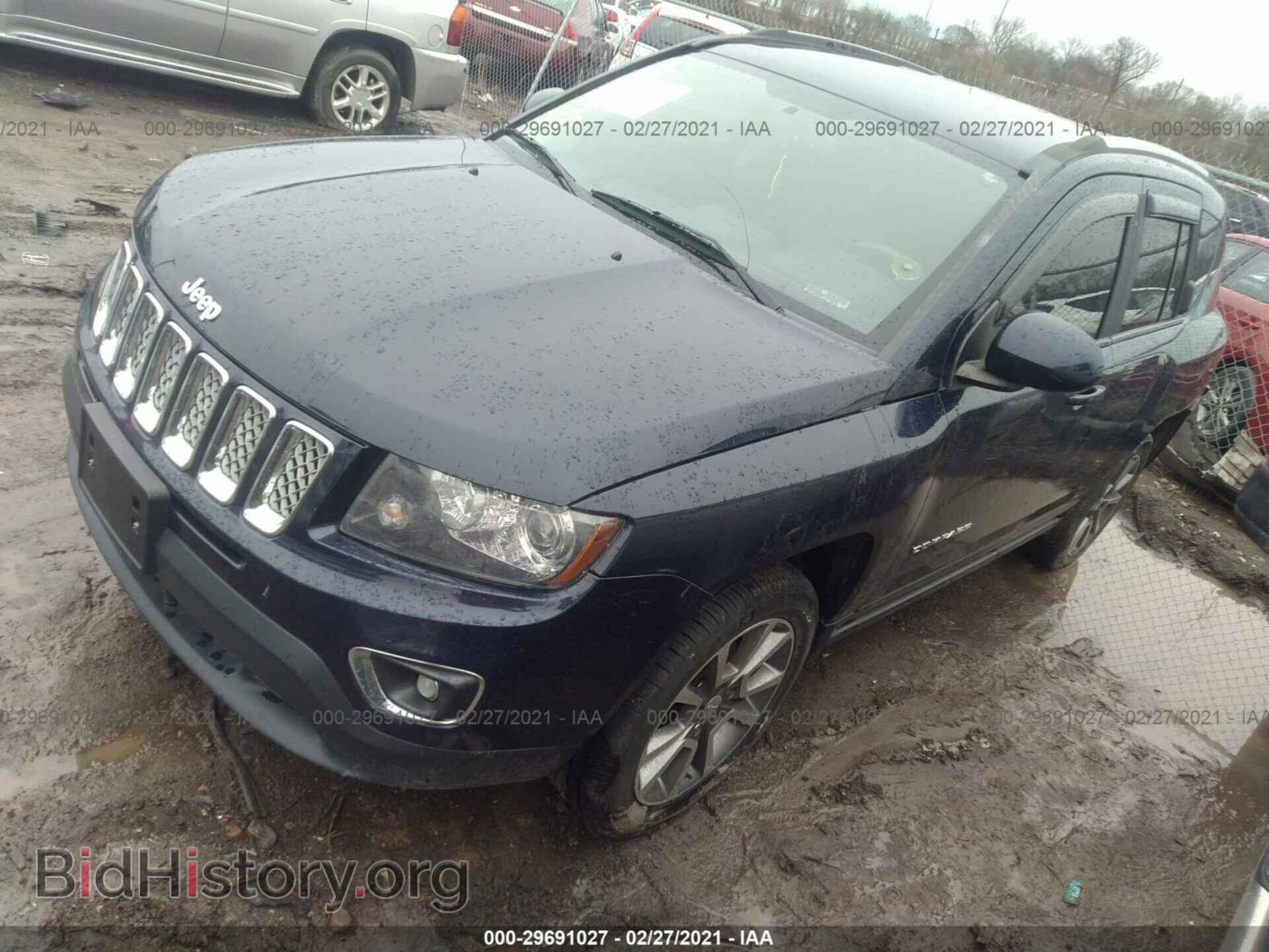 2015 JEEP COMPASS - VIN: 1C4NJCCB4FD437017 - Фото 2