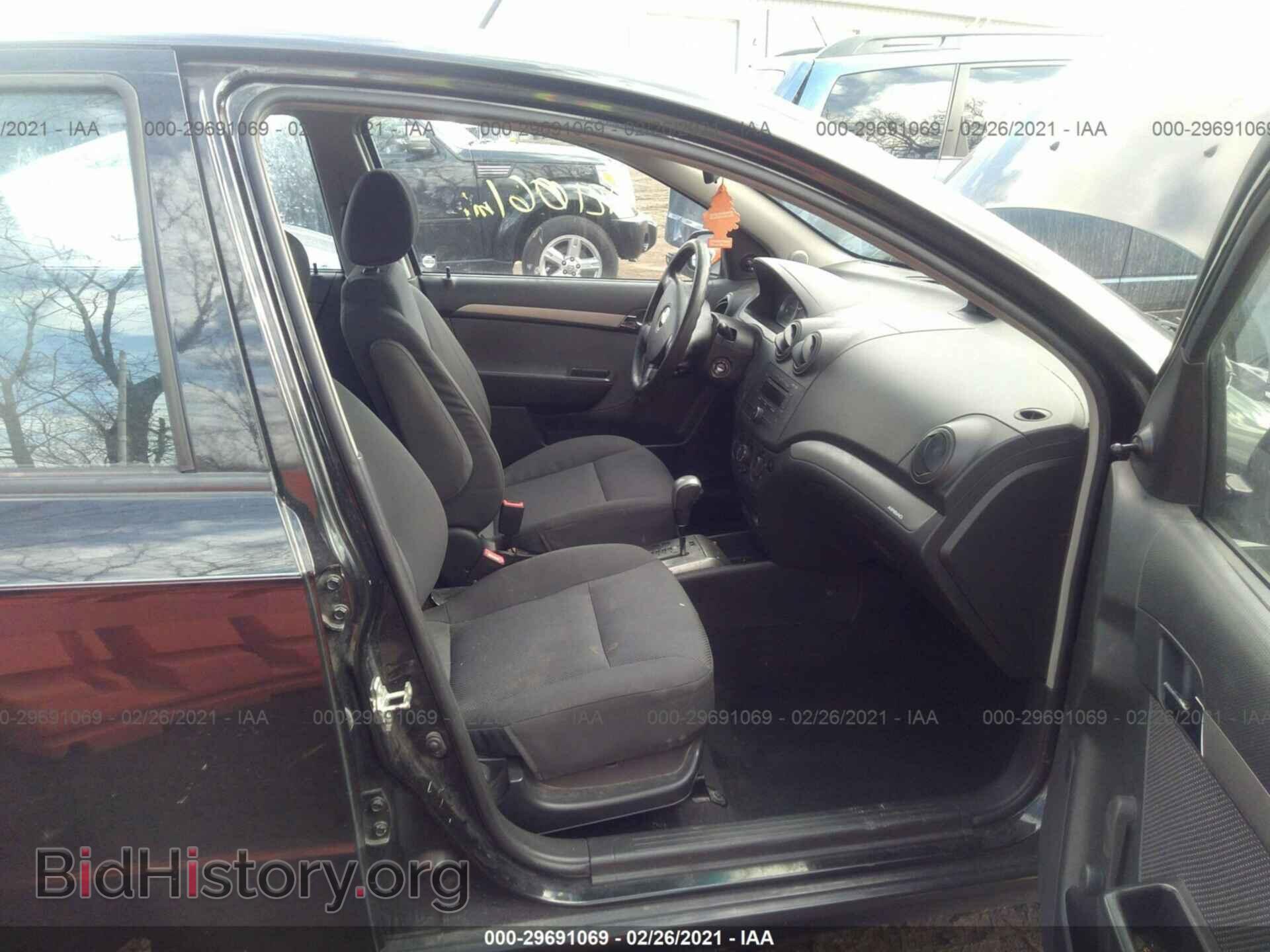 2008 CHEVROLET AVEO - VIN: KL1TD566X8B006552 - Фото 5