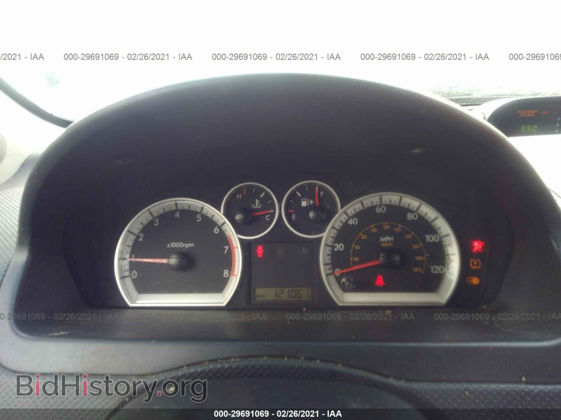 2008 CHEVROLET AVEO - VIN: KL1TD566X8B006552 - Фото 7
