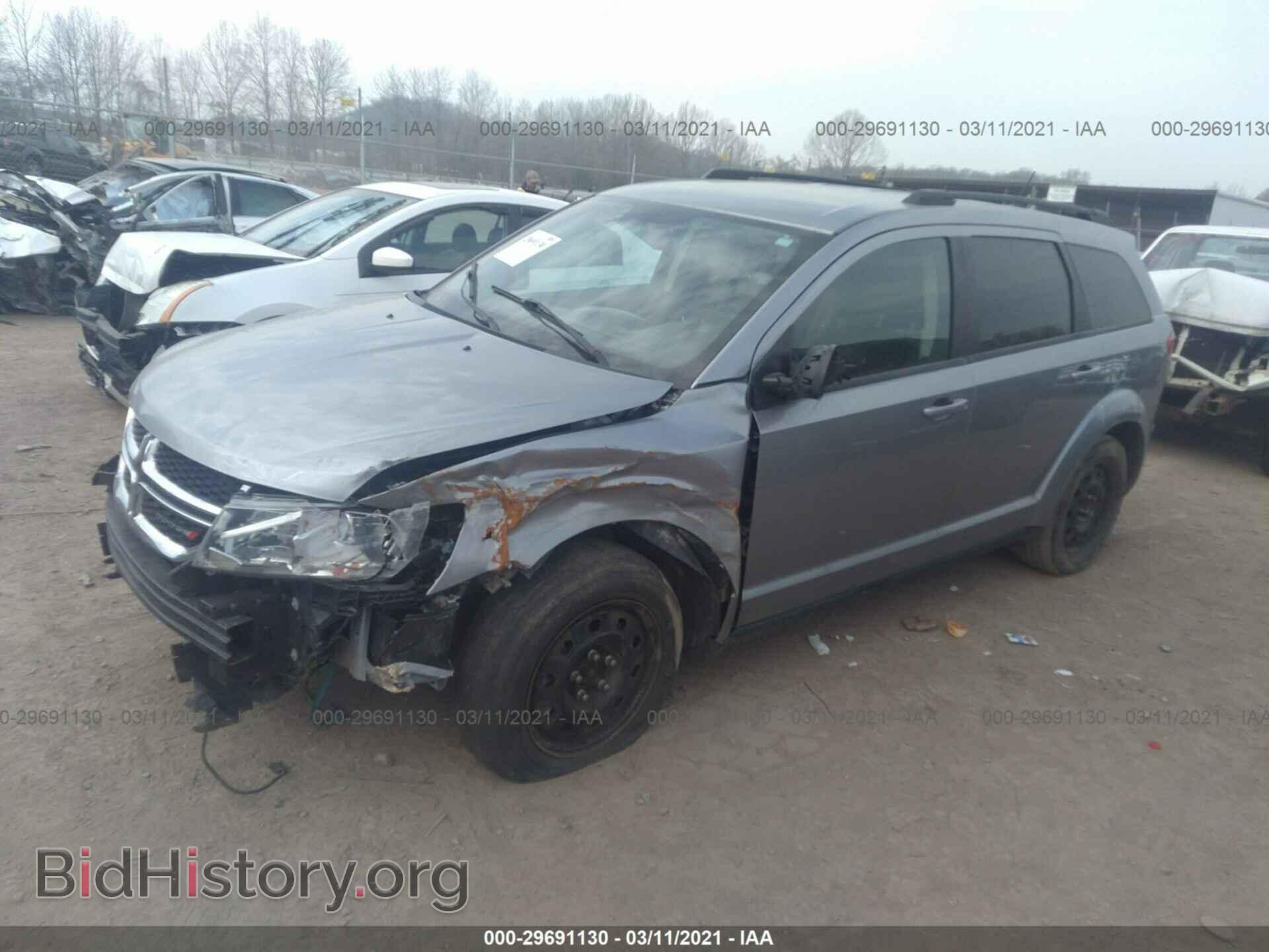 2016 DODGE JOURNEY - VIN: 3C4PDCAB7GT230829 - Фото 2