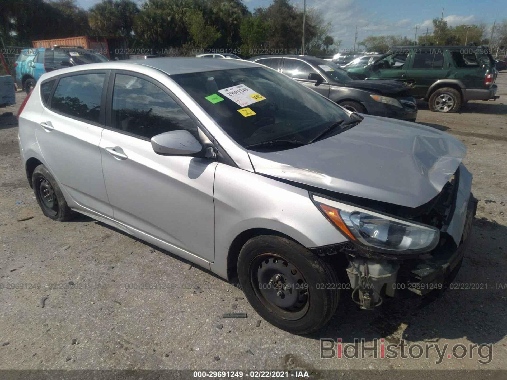 Photo KMHCT5AE8GU262259 - HYUNDAI ACCENT 2016