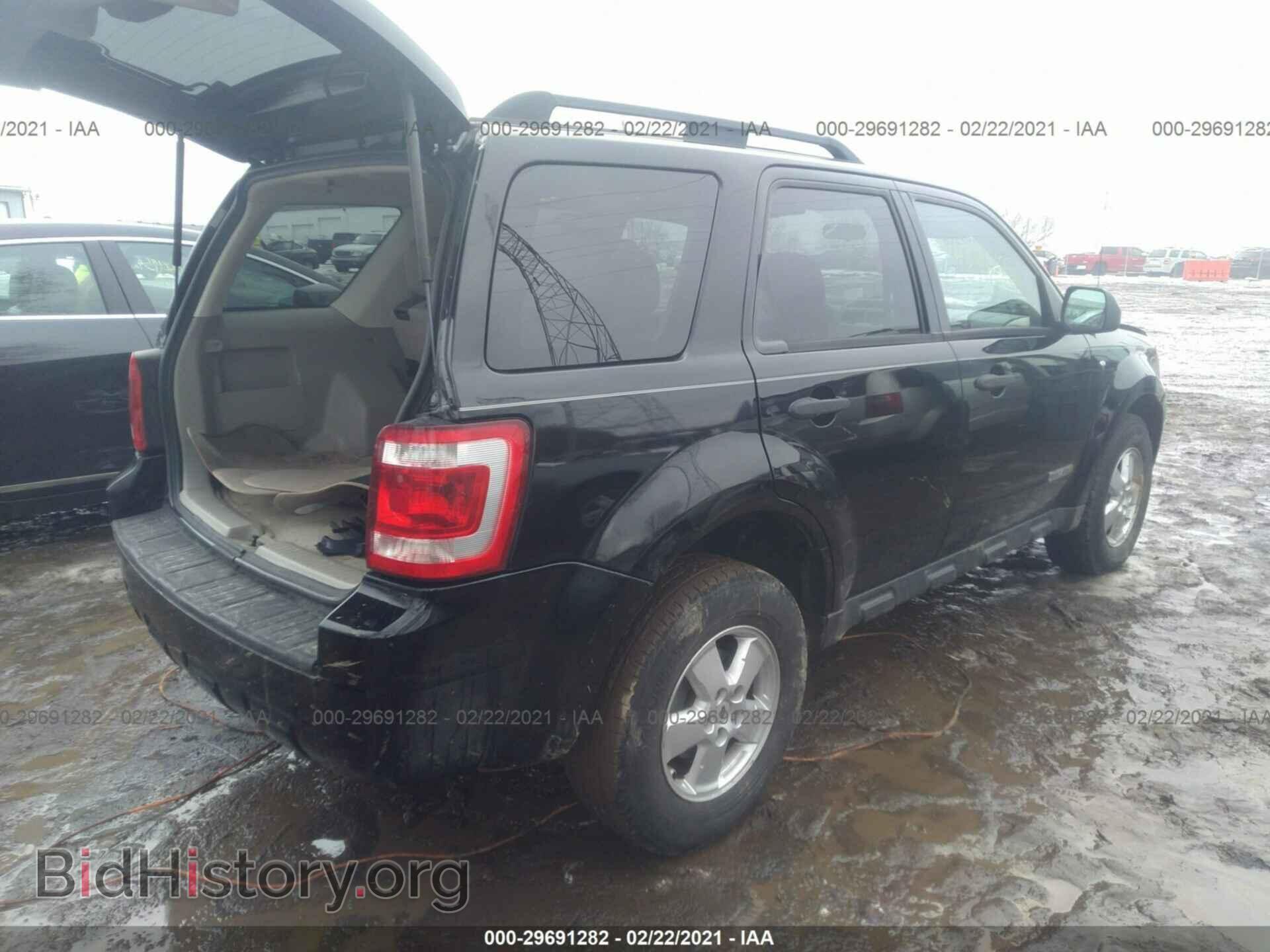 2008 FORD ESCAPE - VIN: 1FMCU03138KE09515 - Фото 4