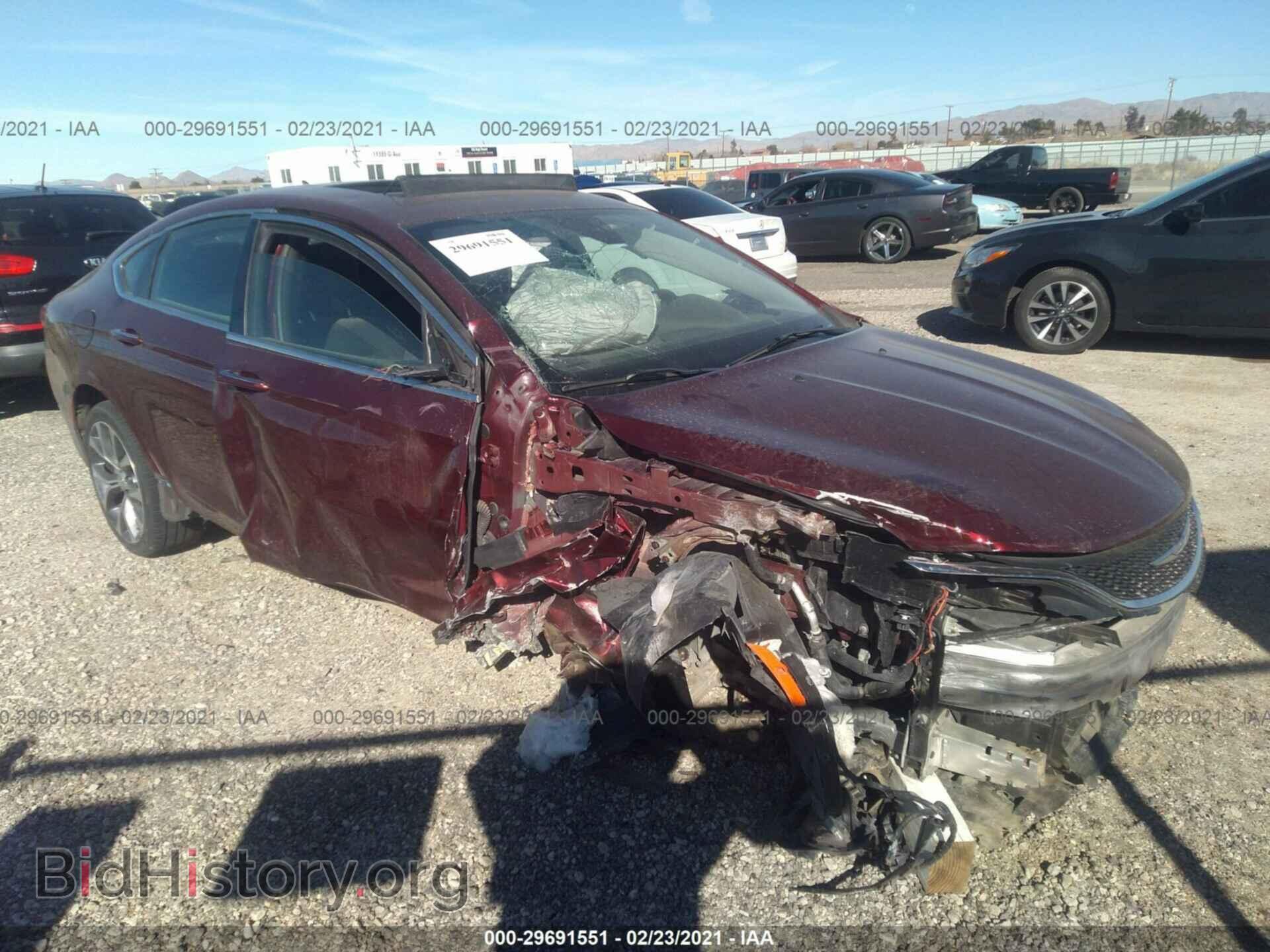 Photo 1C3CCCEG1FN757338 - CHRYSLER 200 2015