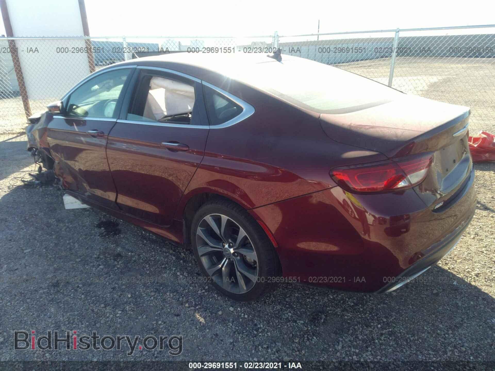 2015 CHRYSLER 200 - VIN: 1C3CCCEG1FN757338 - Photo 3