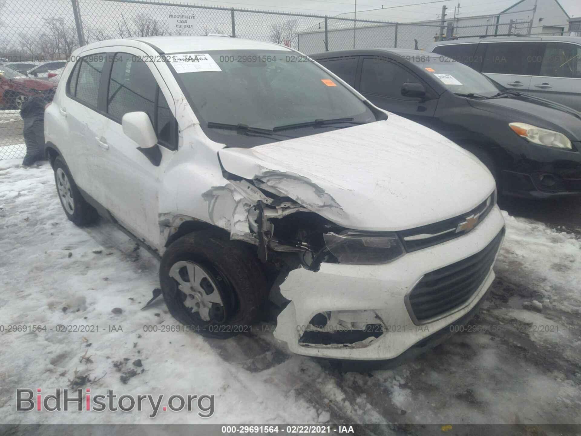 Фотография KL7CJKSB8JB525931 - CHEVROLET TRAX 2018