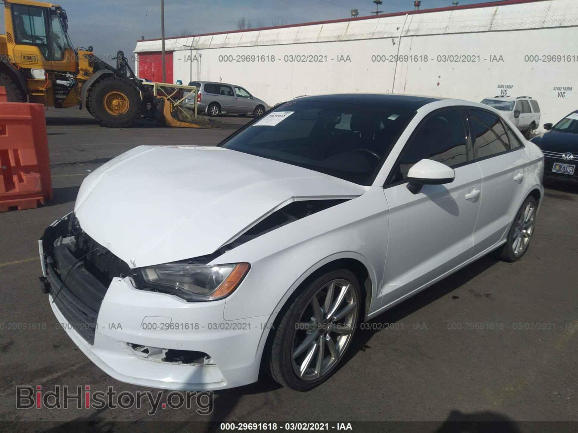 2016 AUDI A3 - VIN: WAUA7GFF0G1022831 - Фото 2