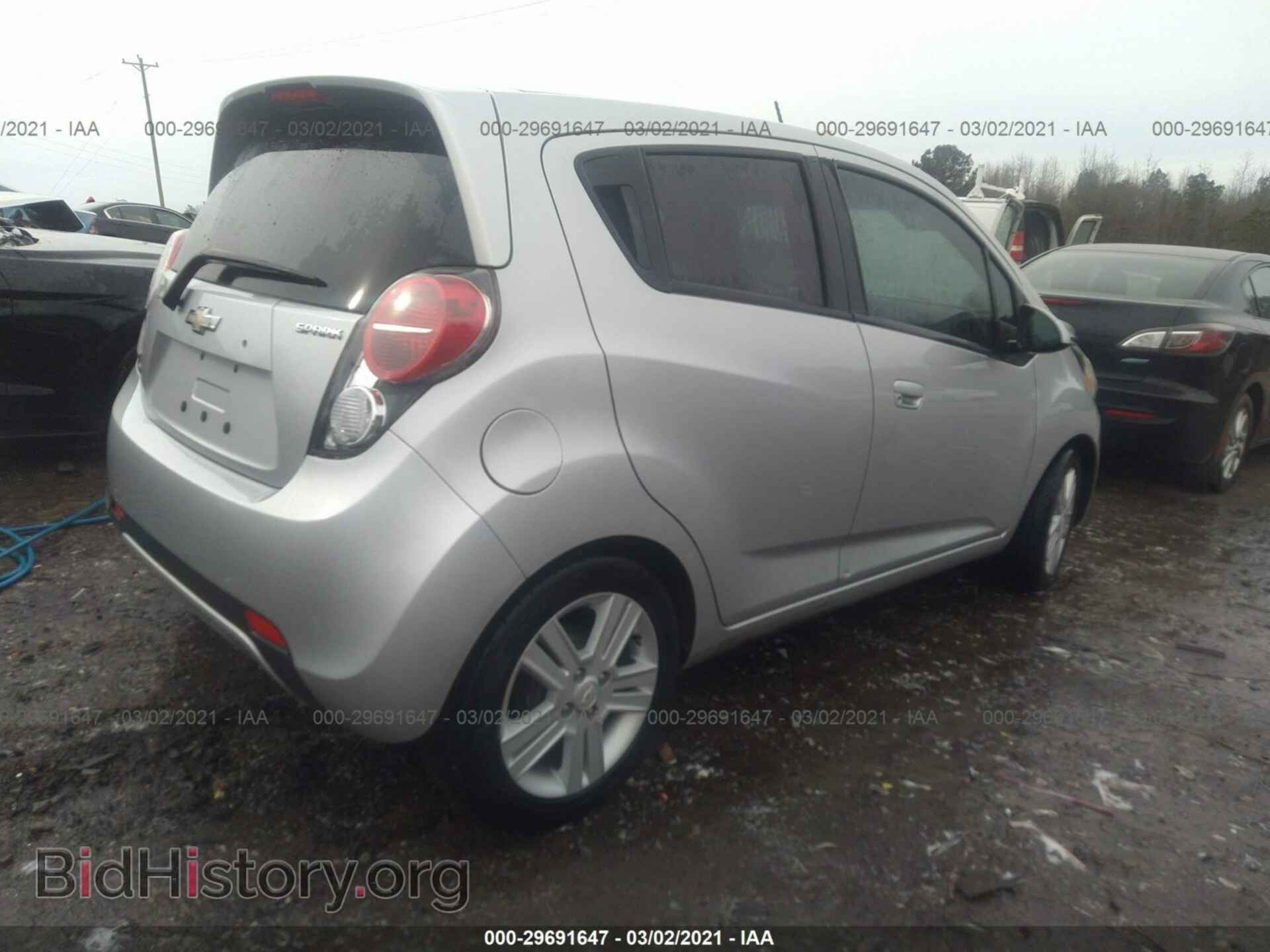 2014 CHEVROLET SPARK - VIN: KL8CD6S99EC543152 - Фото 4