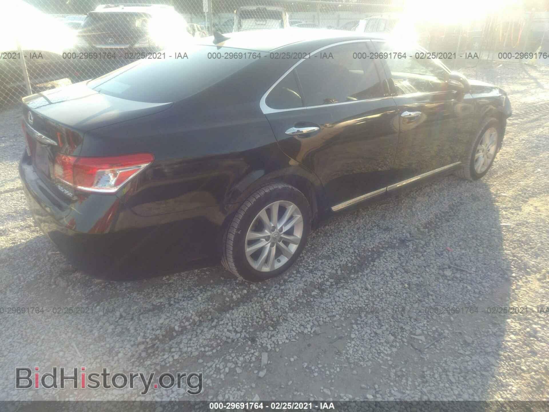 2010 LEXUS ES 350 - VIN: JTHBK1EG4A2399126 - Фото 4
