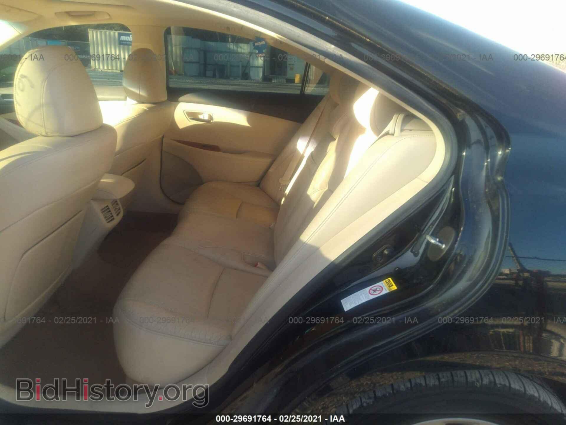 2010 LEXUS ES 350 - VIN: JTHBK1EG4A2399126 - Фото 8