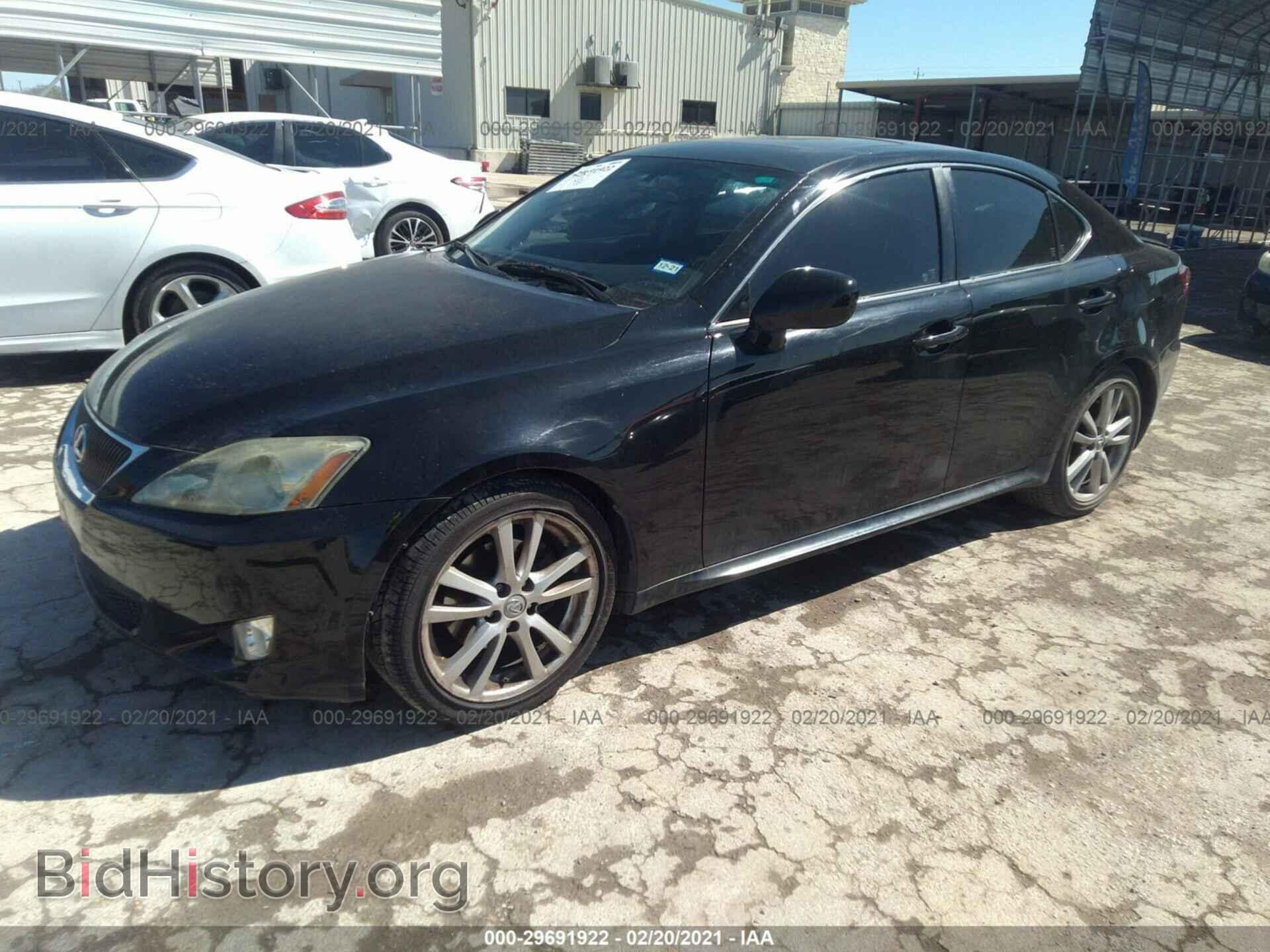 2006 LEXUS IS 250 - VIN: JTHBK262262006983 - Фото 2