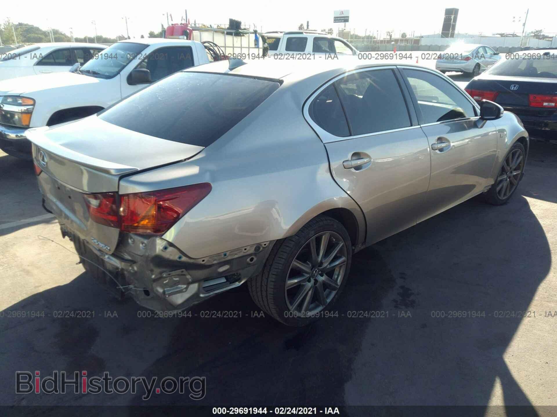 2015 LEXUS GS 350 - VIN: JTHBE1BL1FA009587 - Фото 4