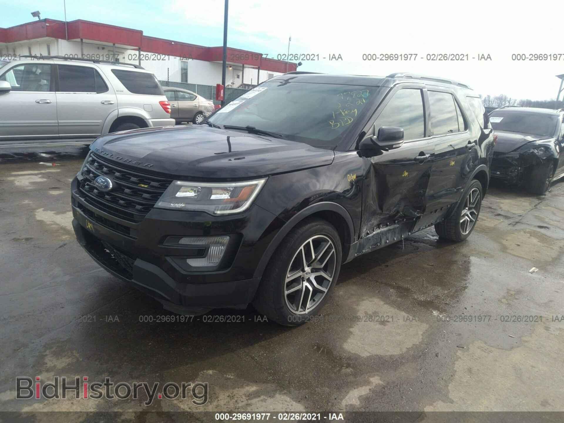 2017 FORD EXPLORER - VIN: 1FM5K8GT3HGA38531 - Фото 2
