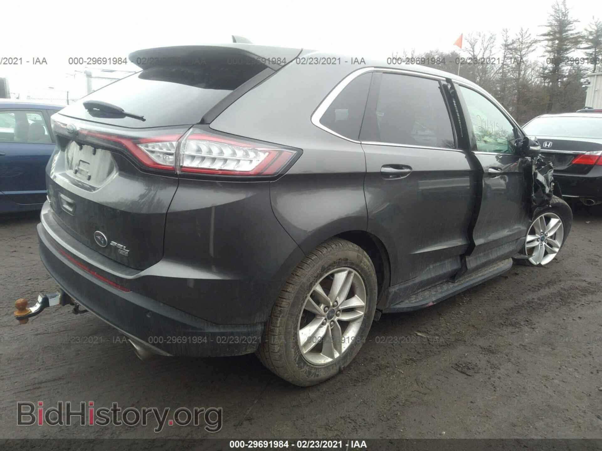 2017 FORD EDGE - VIN: 2FMPK4J8XHBB33374 - Фото 4
