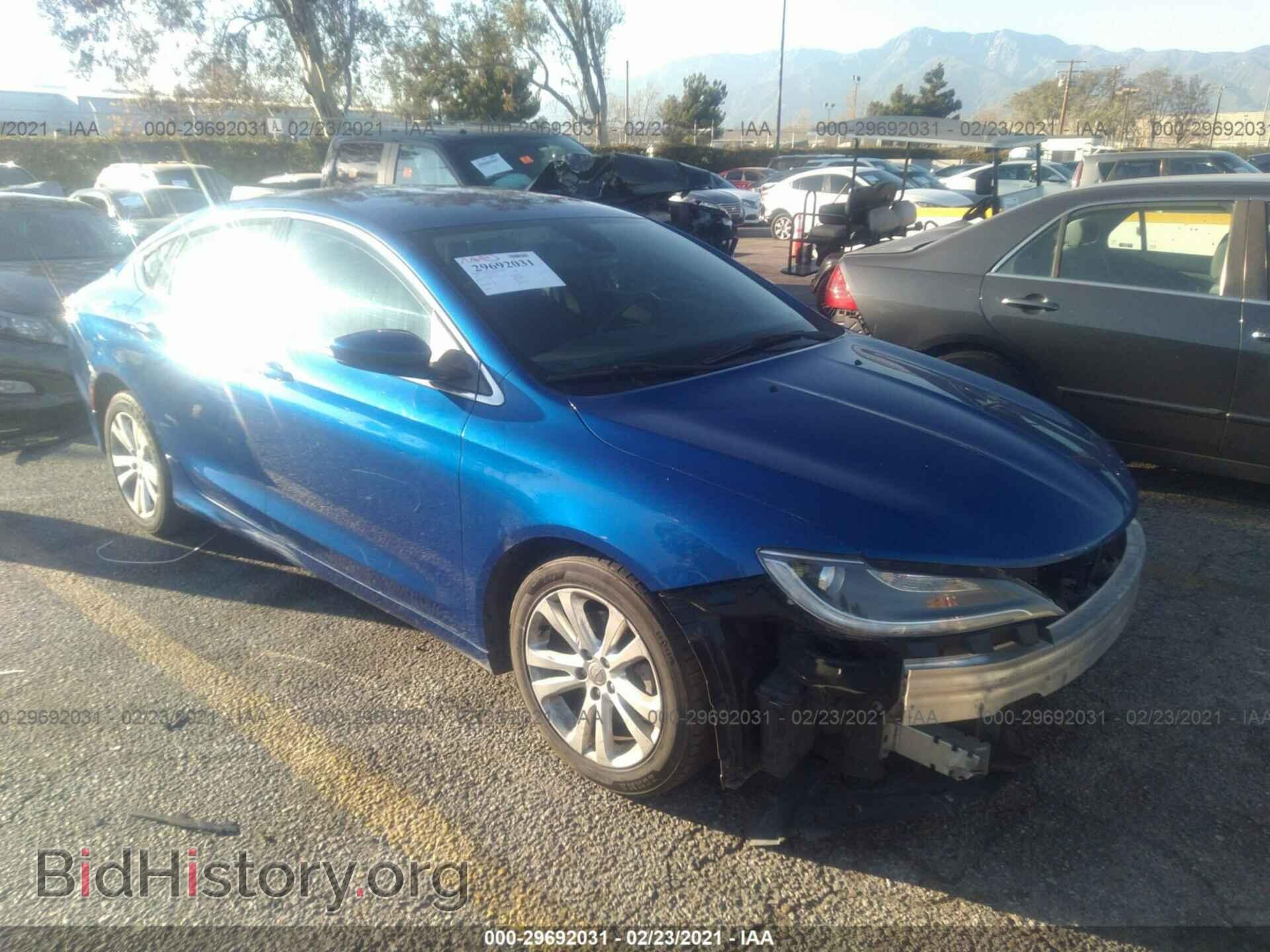 Photo 1C3CCCAB2FN602100 - CHRYSLER 200 2015