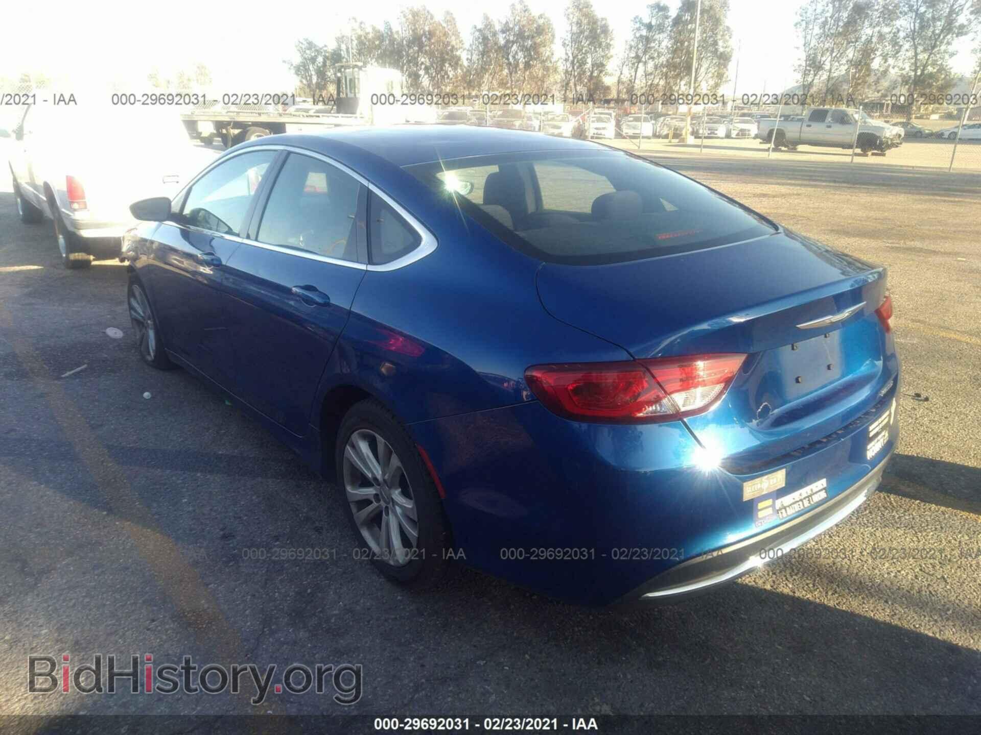2015 CHRYSLER 200 - VIN: 1C3CCCAB2FN602100 - Photo 3