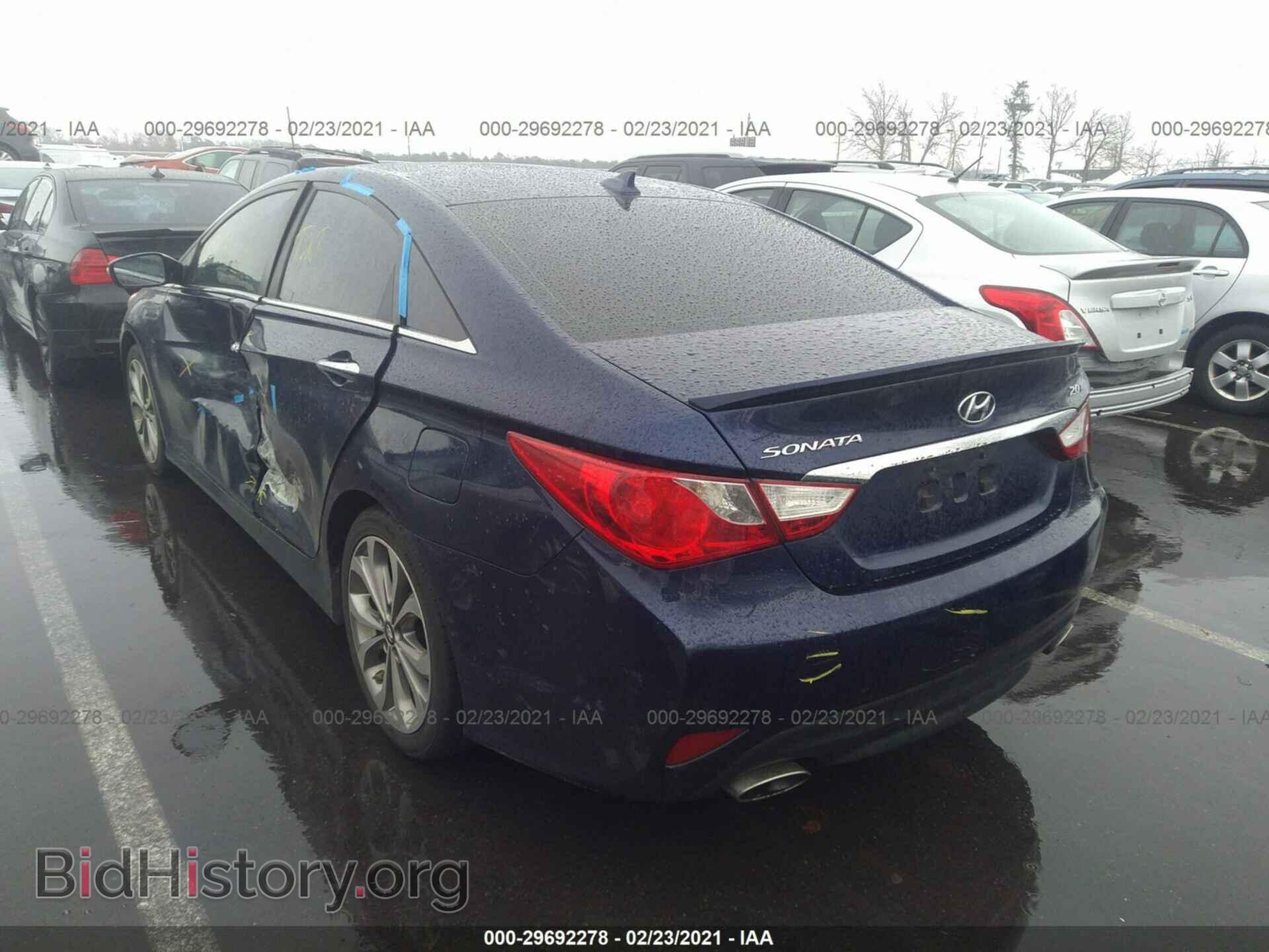 2014 HYUNDAI SONATA - VIN: 5NPEC4AB2EH902793 - Фото 3