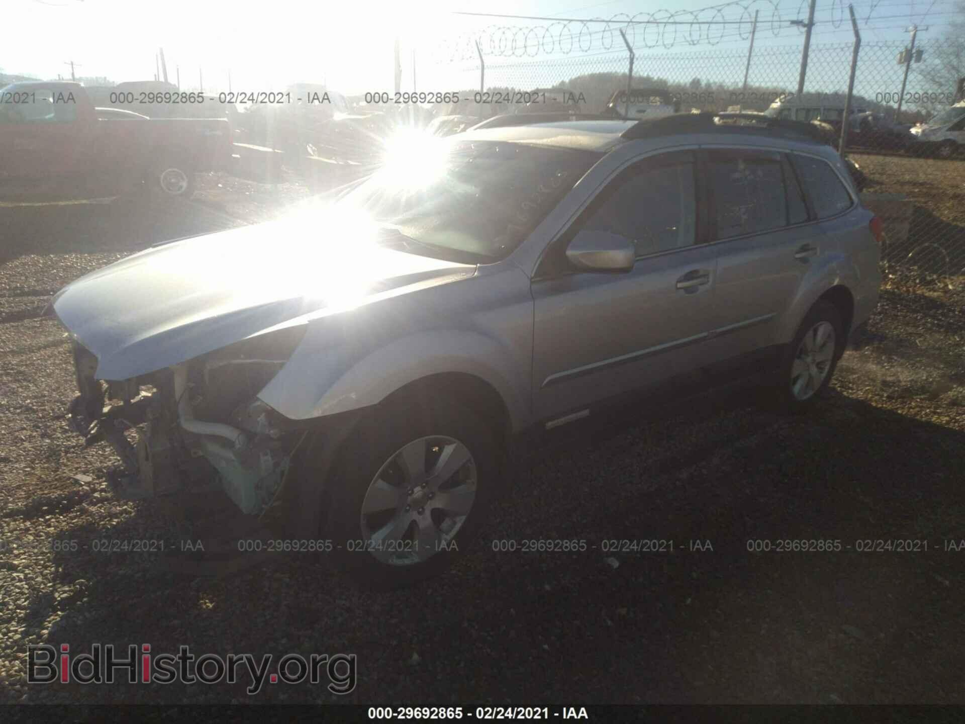 2012 SUBARU OUTBACK - VIN: 4S4BRBGC0C3214625 - Фото 2