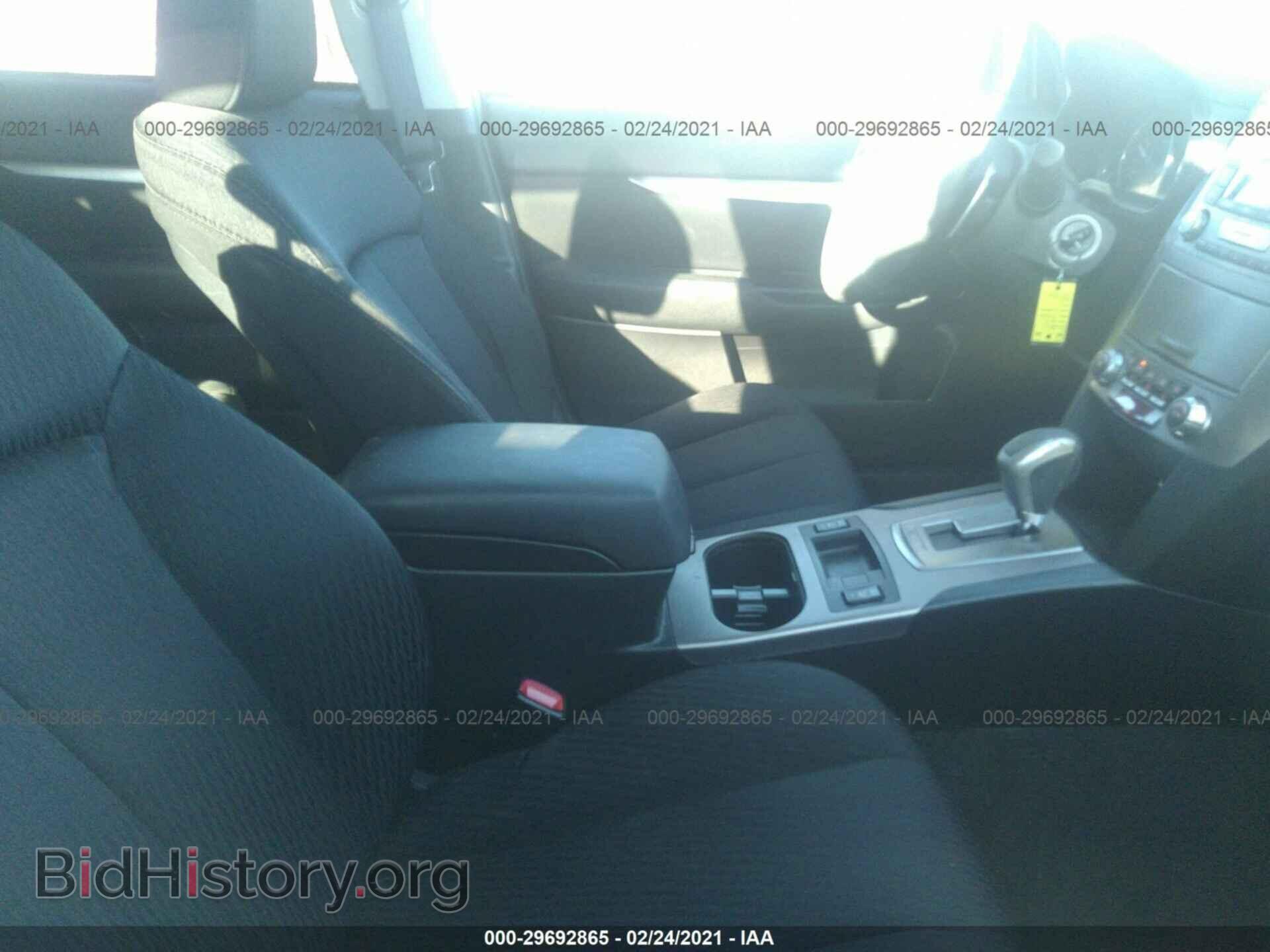 2012 SUBARU OUTBACK - VIN: 4S4BRBGC0C3214625 - Фото 5