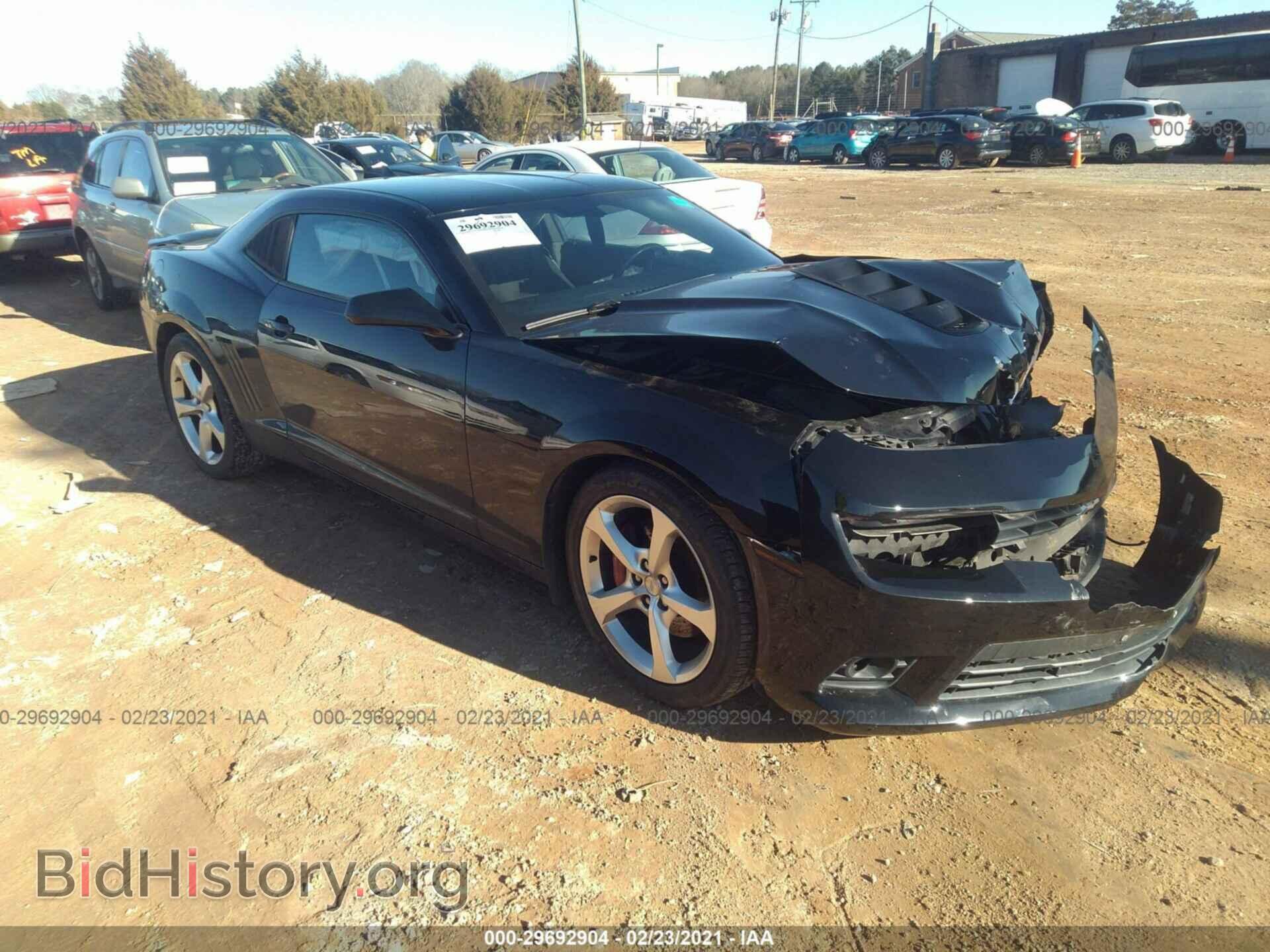 Photo 2G1FJ1EJ4E9282938 - CHEVROLET CAMARO 2014