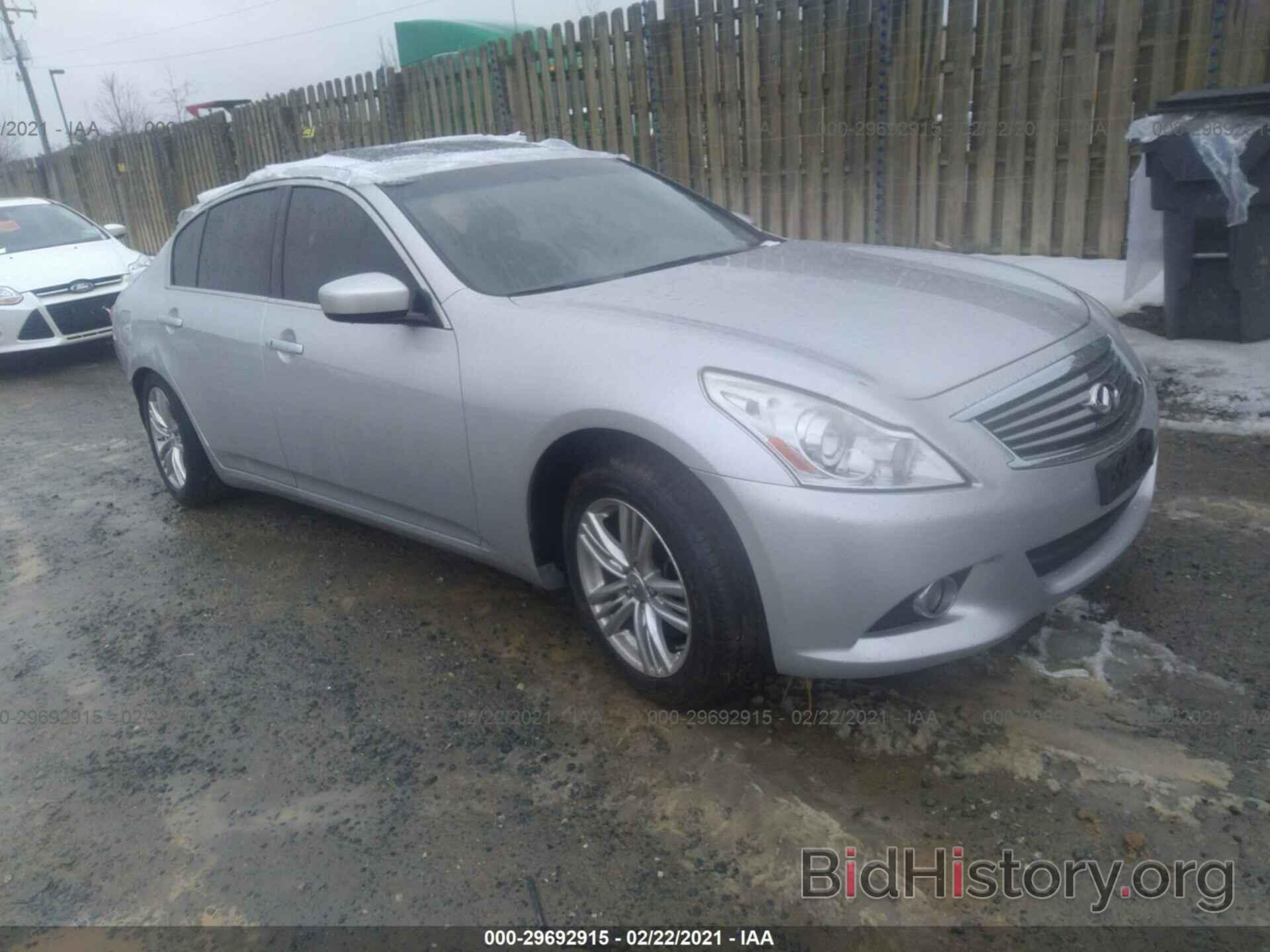 Photo JN1CV6AR6DM357313 - INFINITI G37 SEDAN 2013