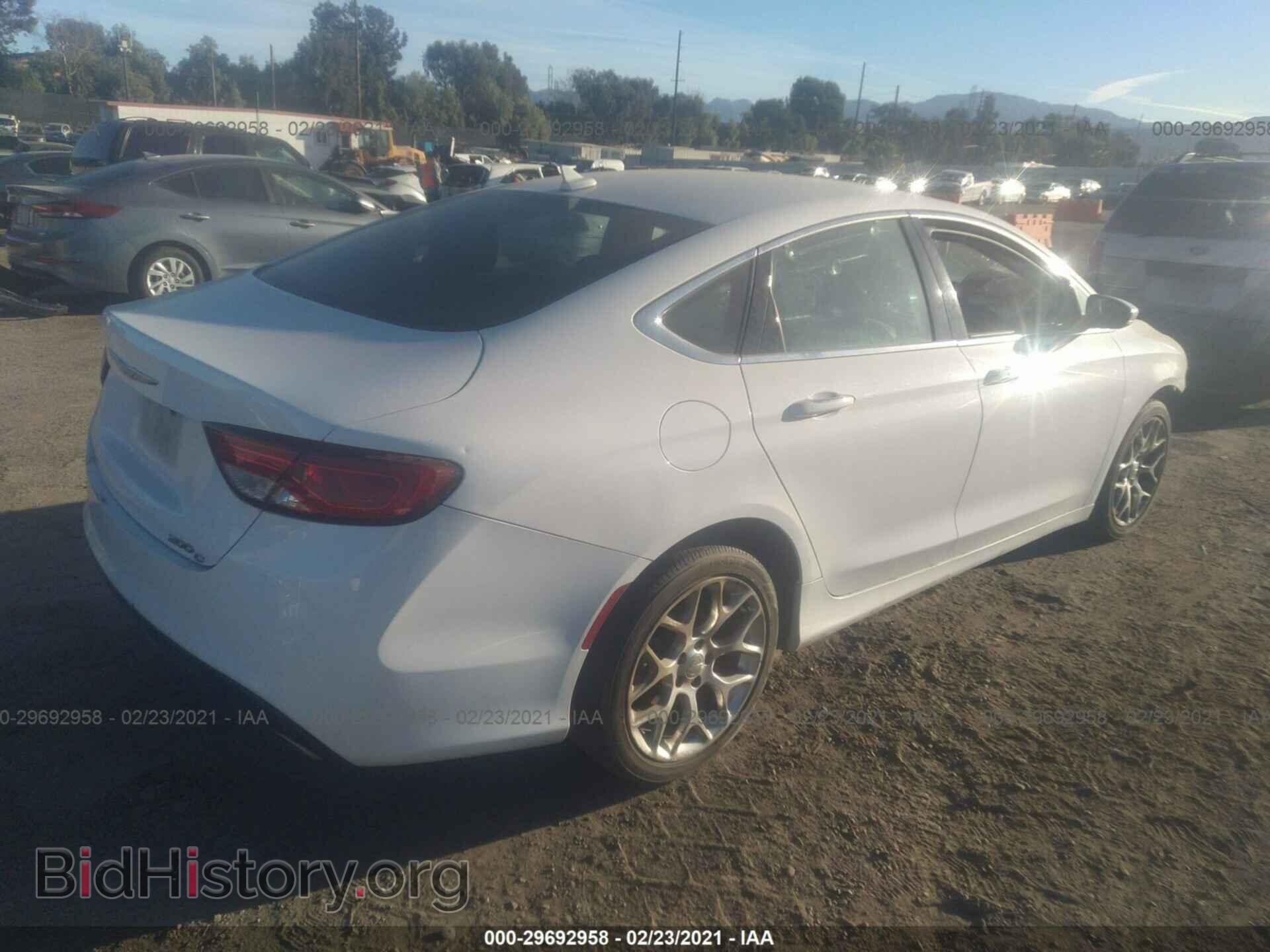 2015 CHRYSLER 200 - VIN: 1C3CCCEG6FN648888 - Фото 4