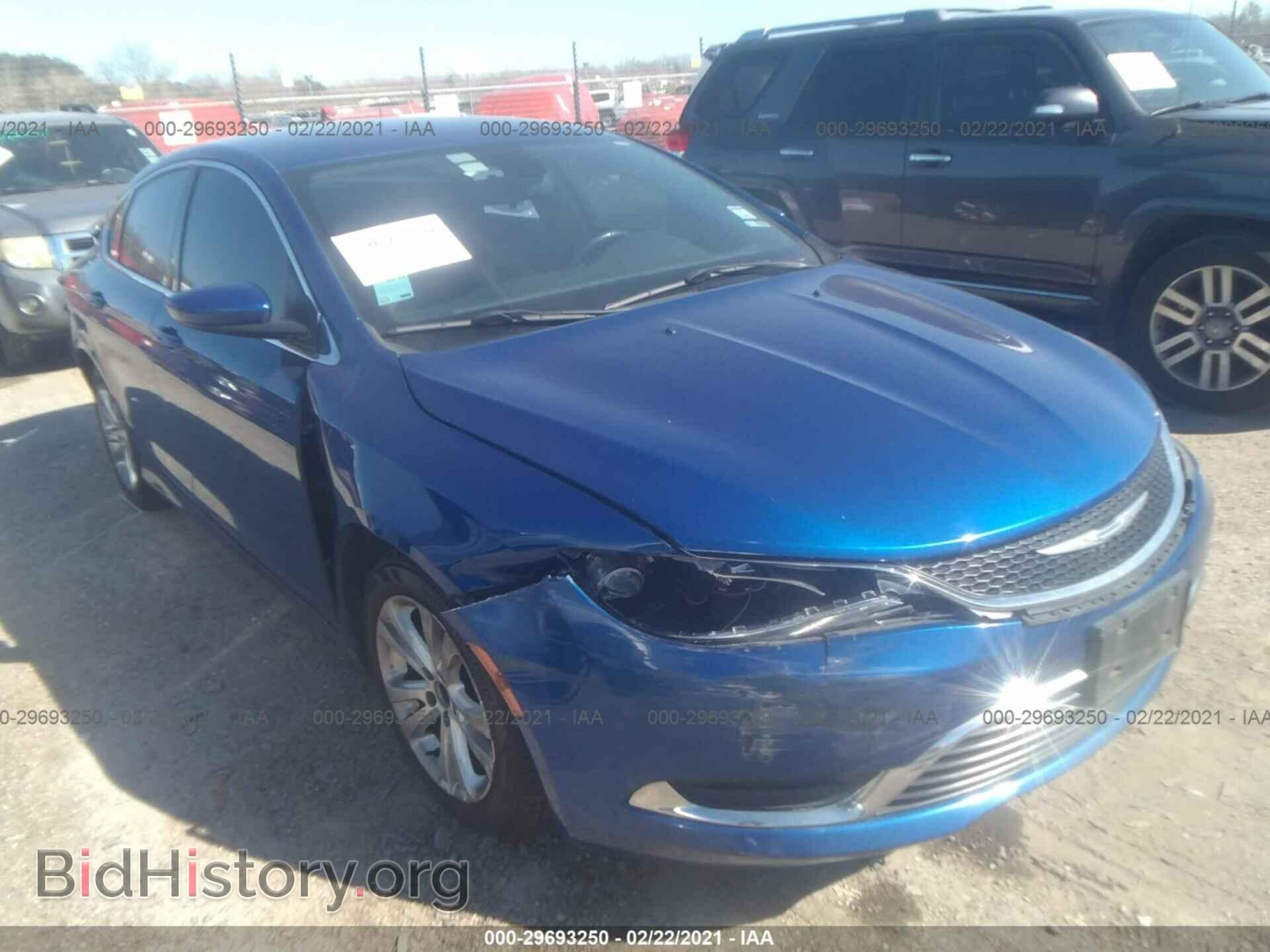 Фотография 1C3CCCAB8FN699691 - CHRYSLER 200 2015