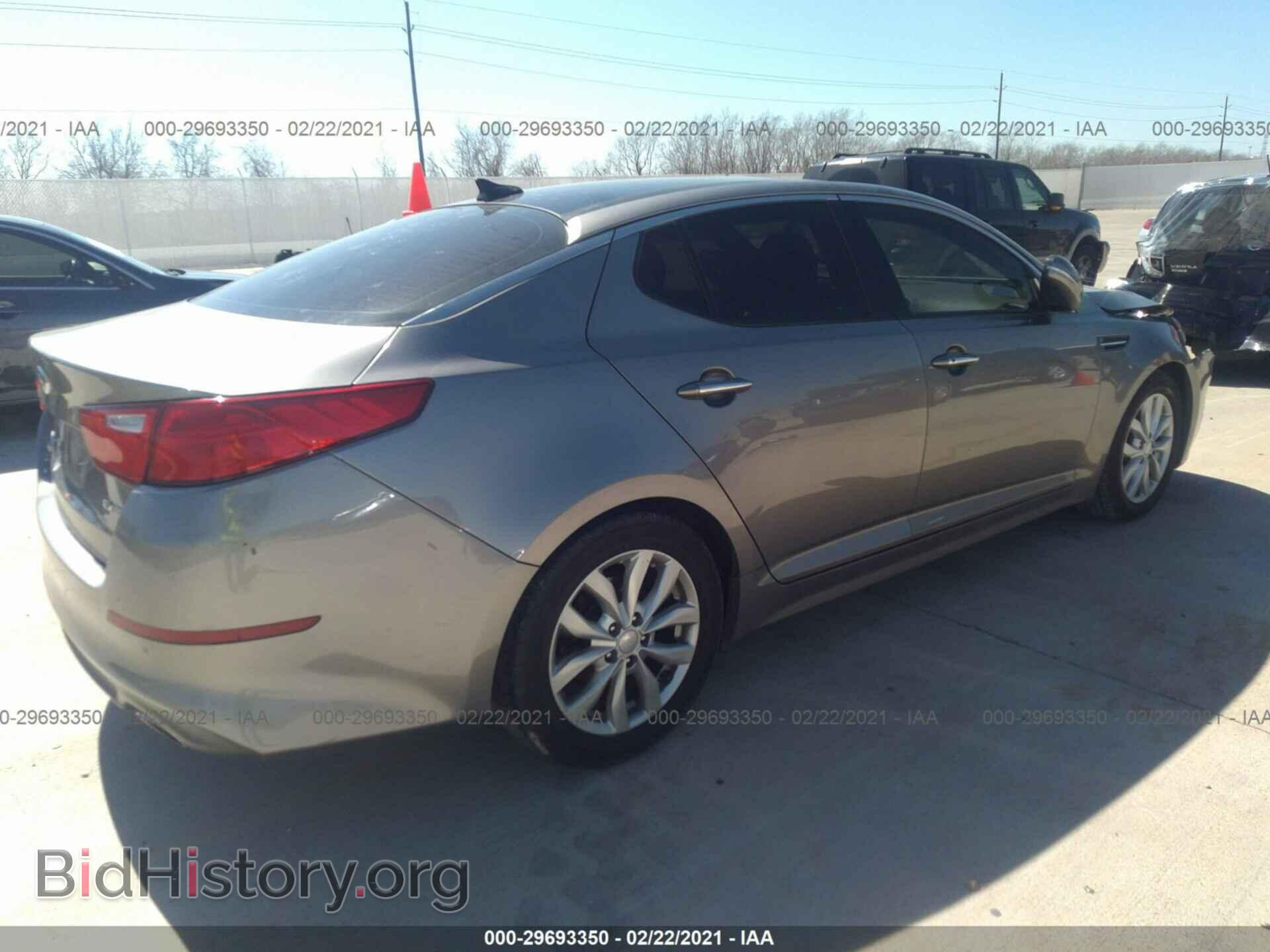 2014 KIA OPTIMA - VIN: 5XXGN4A76EG324742 - Photo 4