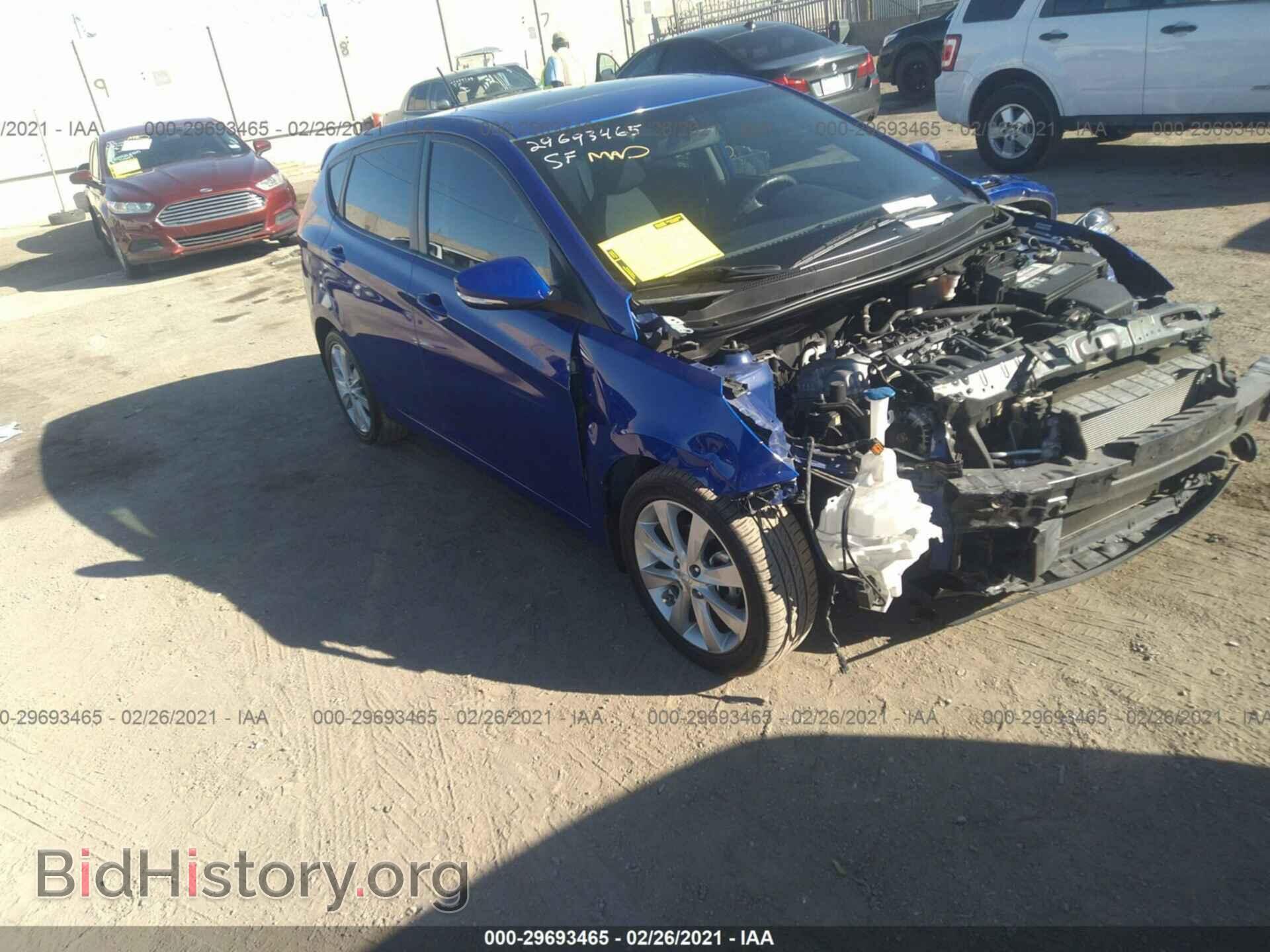 Photo KMHCU5AE4EU152366 - HYUNDAI ACCENT 2014