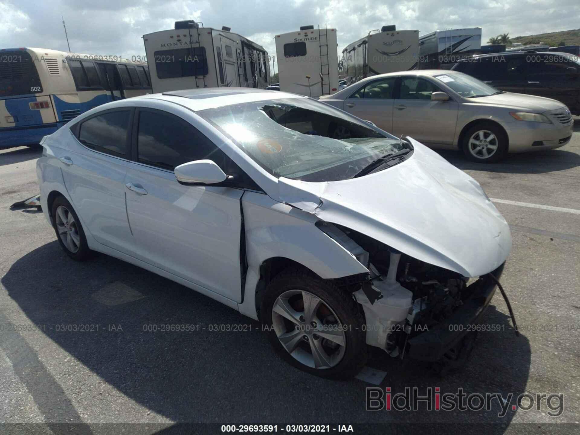 Photo 5NPDH4AE0GH677462 - HYUNDAI ELANTRA 2016