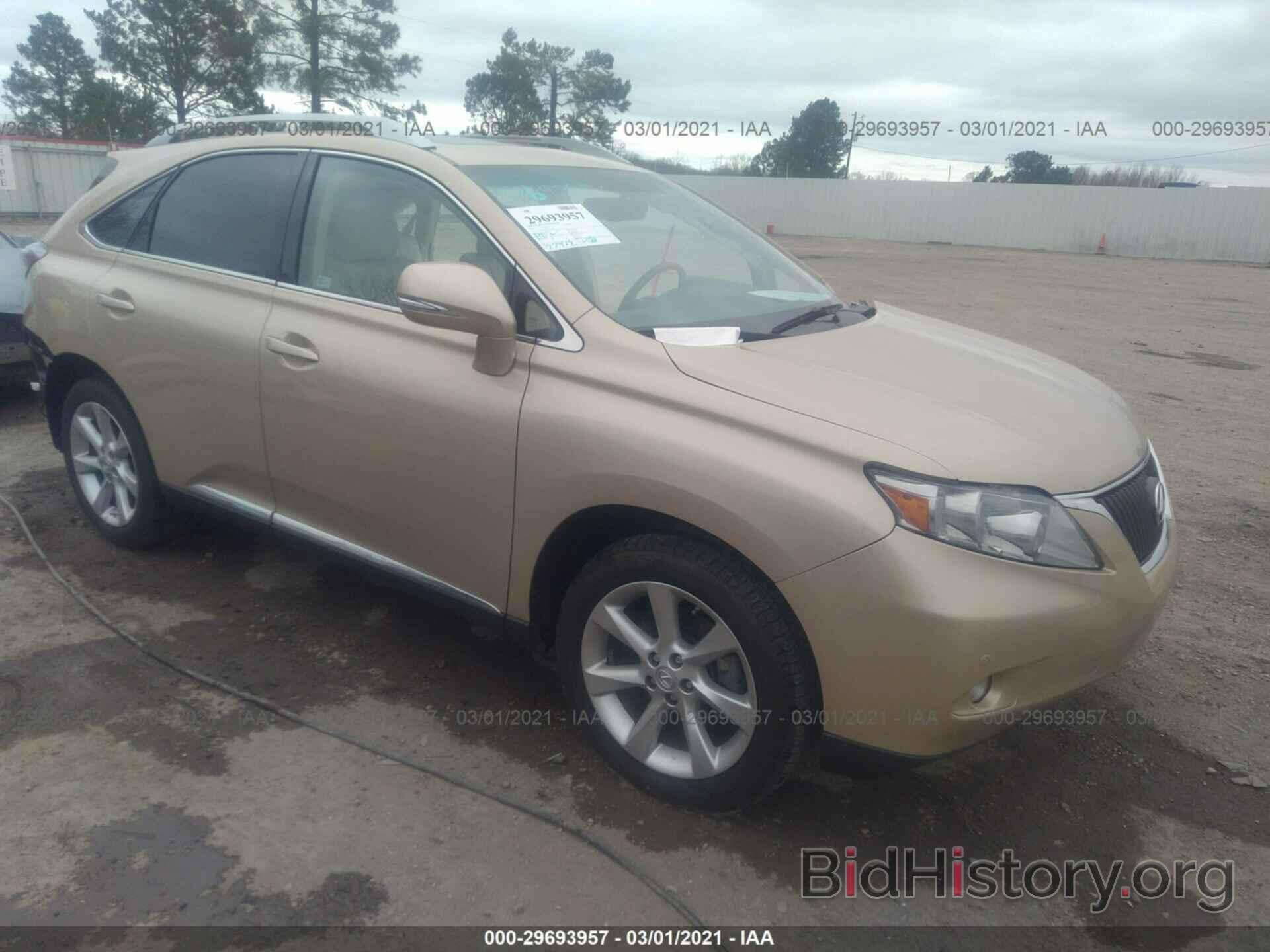 Photo 2T2ZK1BA0AC010060 - LEXUS RX 350 2010