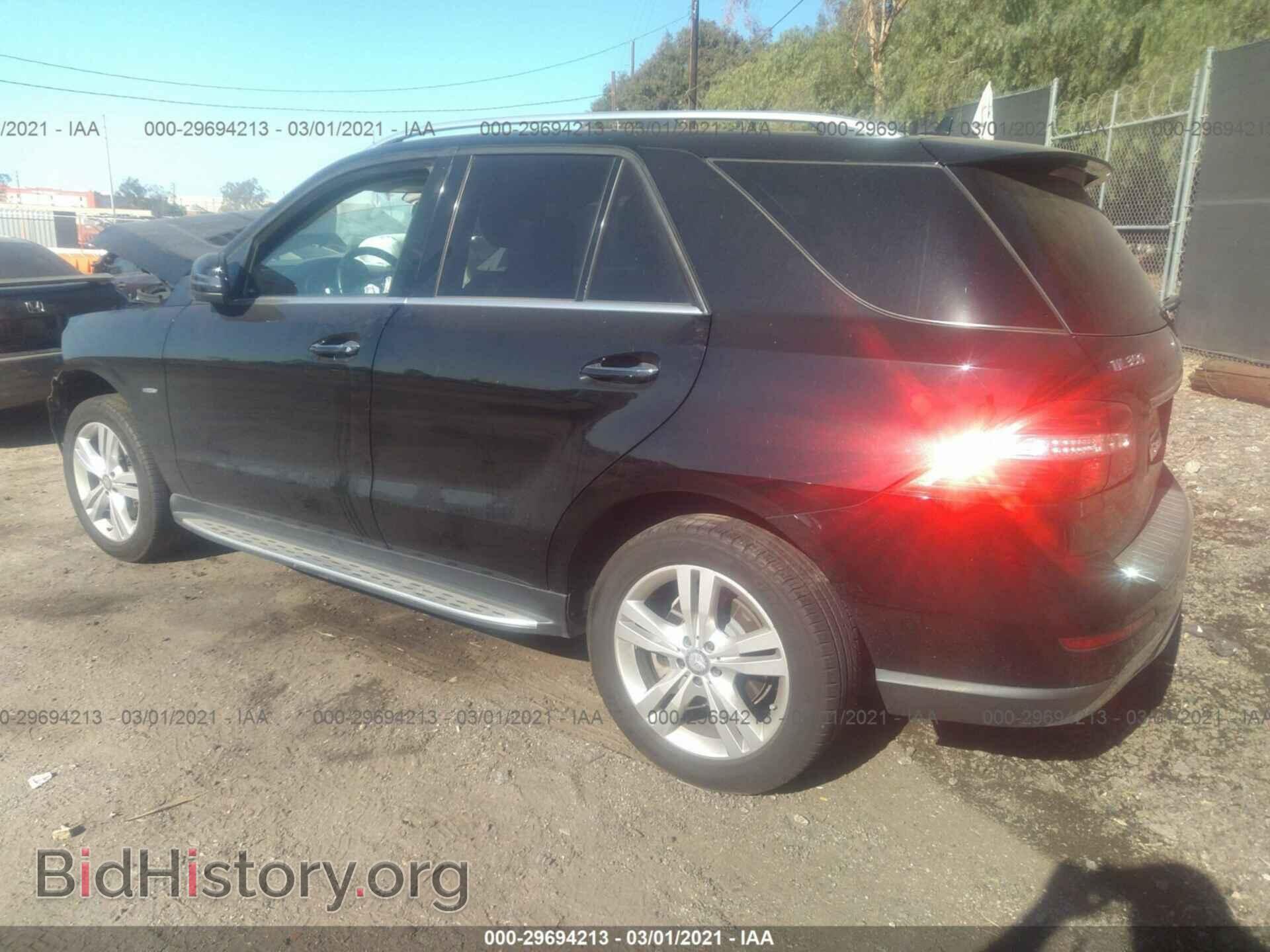 2012 MERCEDES-BENZ M-CLASS - VIN: 4JGDA5HB7CA033444 - Фото 3