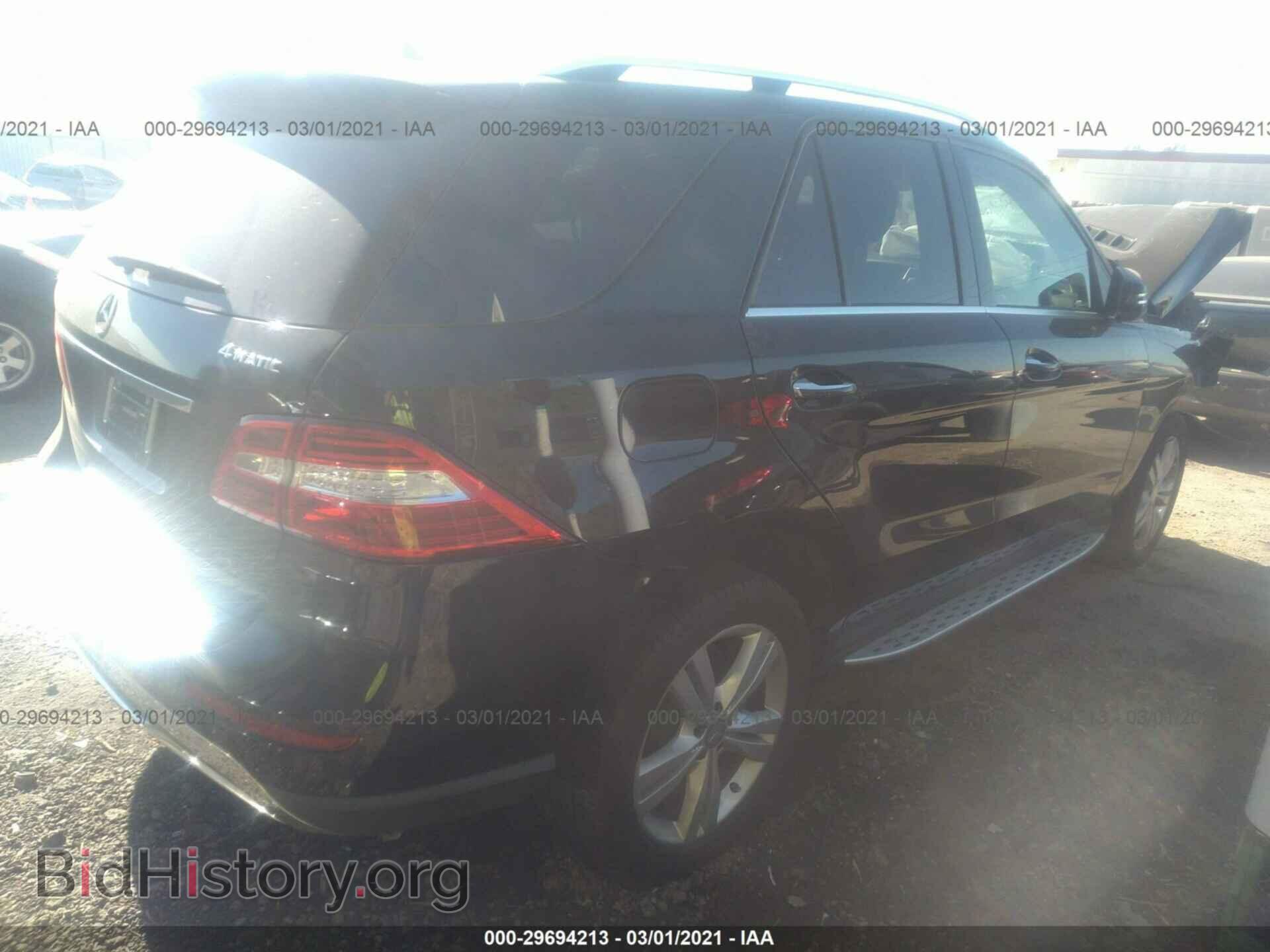 2012 MERCEDES-BENZ M-CLASS - VIN: 4JGDA5HB7CA033444 - Фото 4