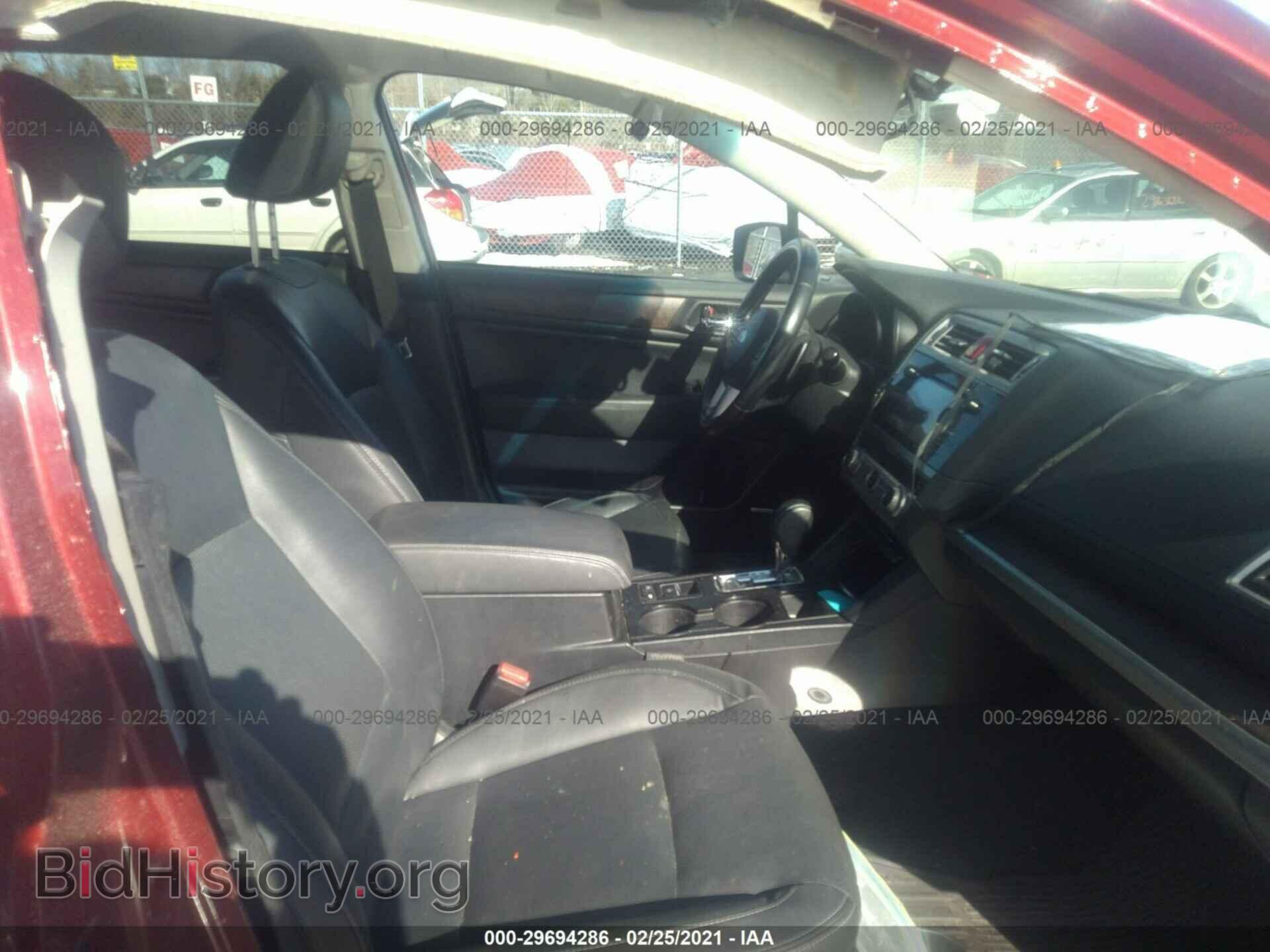 2016 SUBARU OUTBACK - VIN: 4S4BSALC9G3241719 - Фото 5