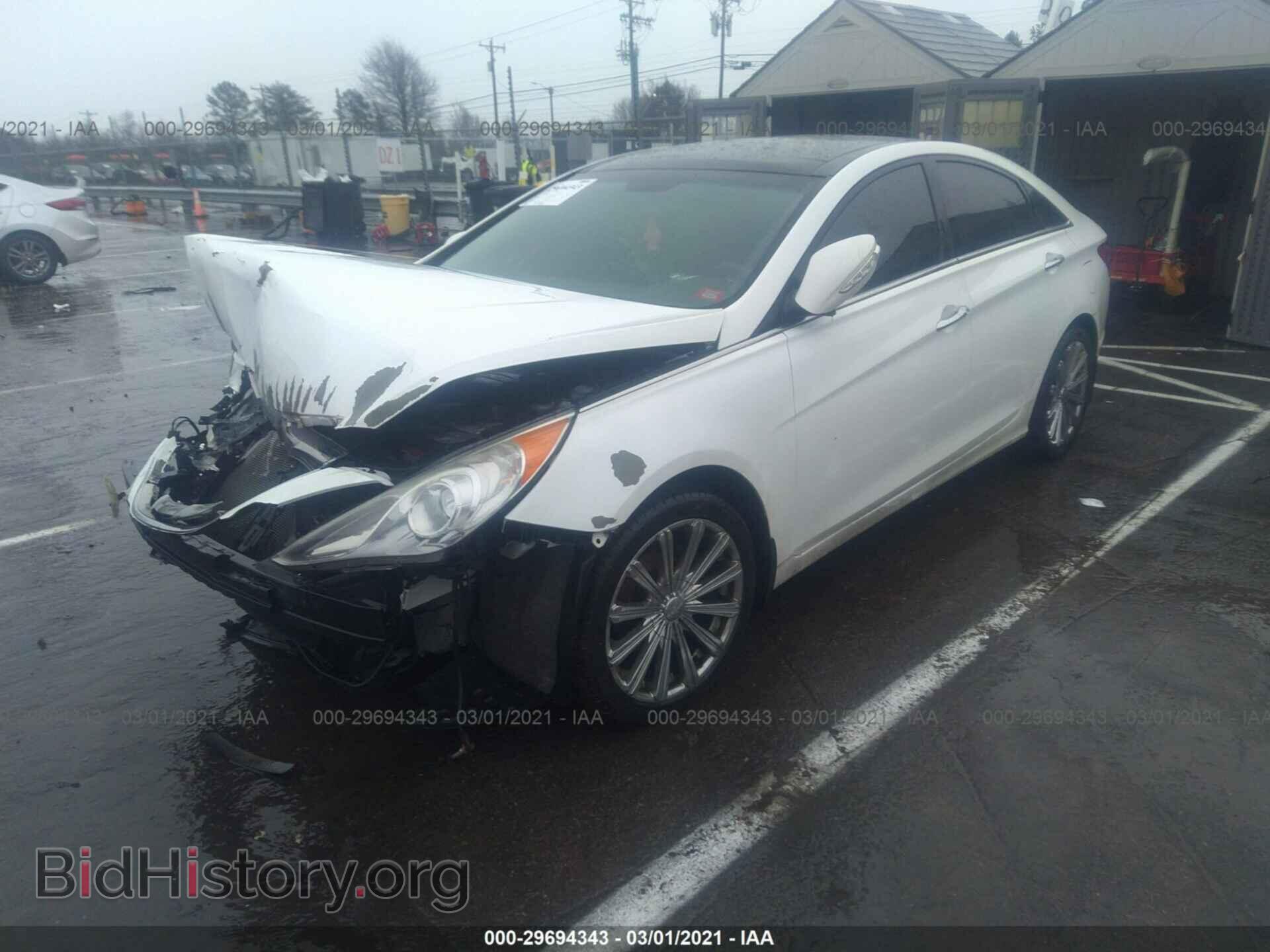 2012 HYUNDAI SONATA - VIN: 5NPEC4AB5CH479883 - Фото 2