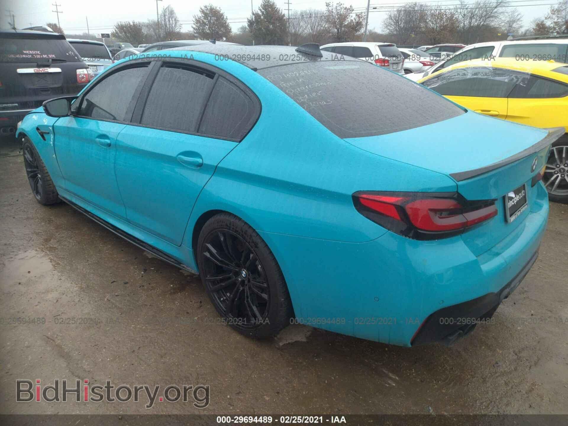 2021 BMW M5 - VIN: WBS83CH01MCF56155 - Фото 3