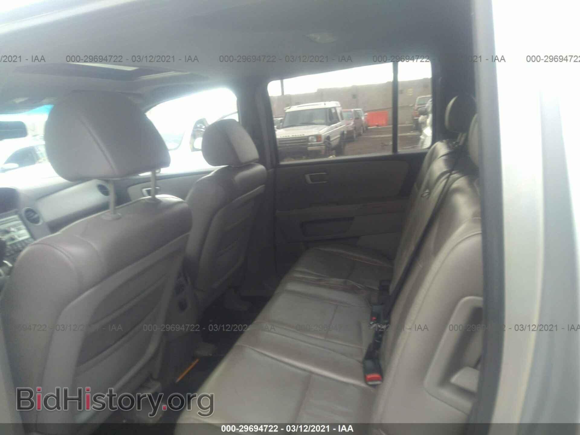 2011 HONDA PILOT - VIN: 5FNYF4H58BB042400 - Фото 8