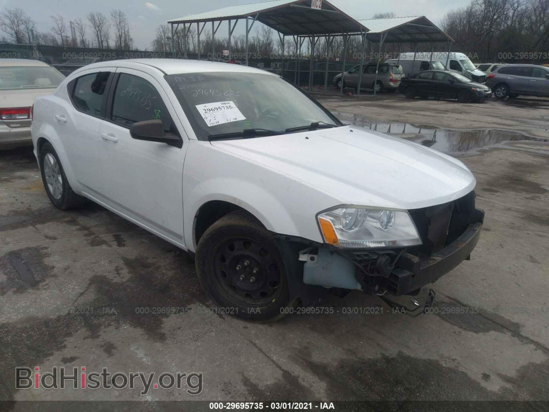 Photo 1C3CDZABXCN290085 - DODGE AVENGER 2012
